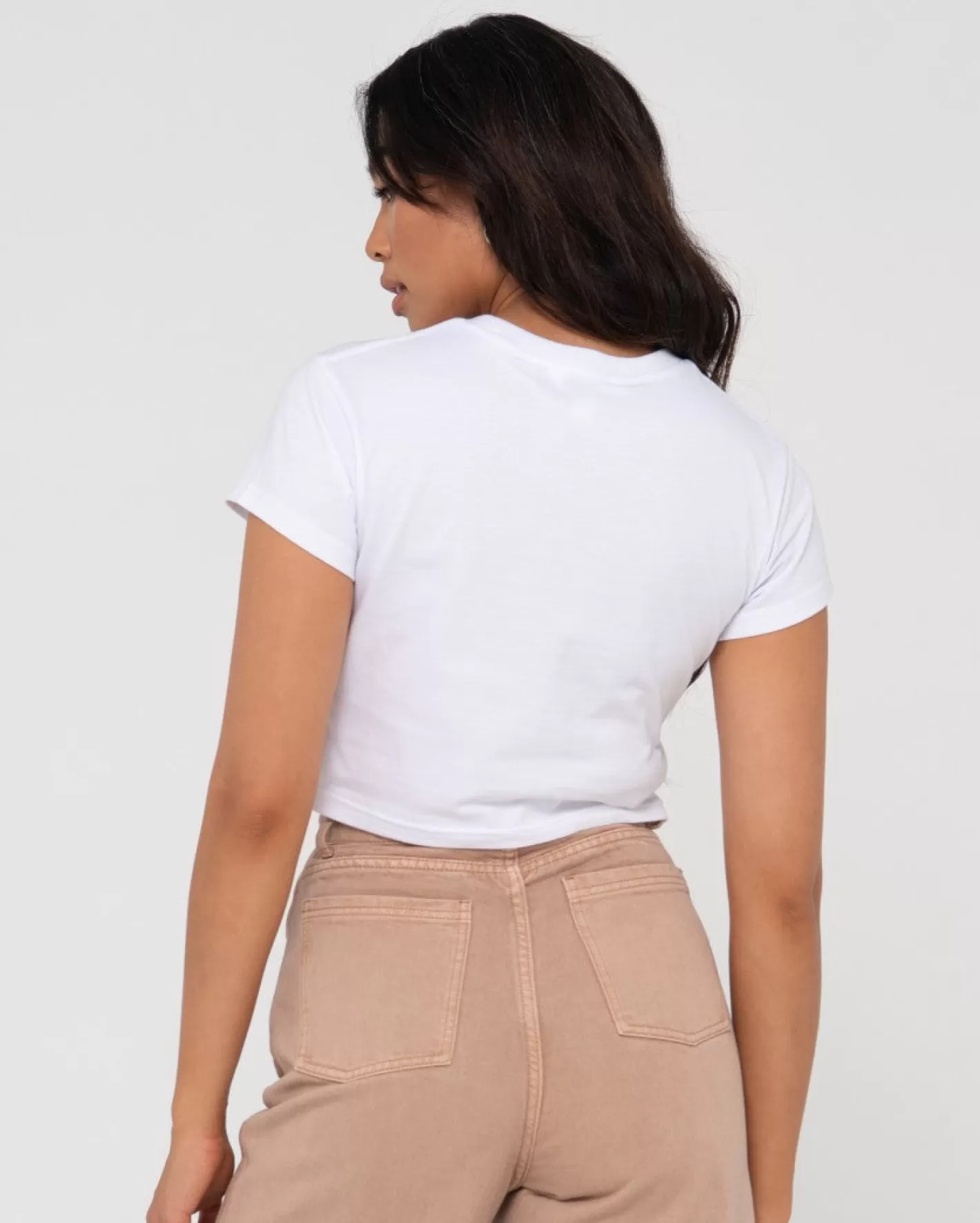 Mujer Rusty Camiseta Para Bebe Con Grafico Organico Junto A La Piscina