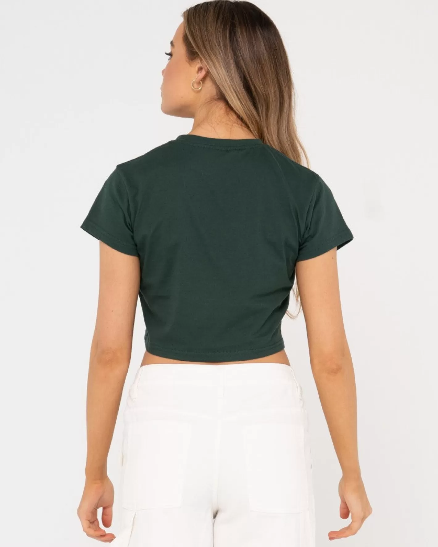 Mujer Rusty Camiseta Para Bebe De Manga Corta Line