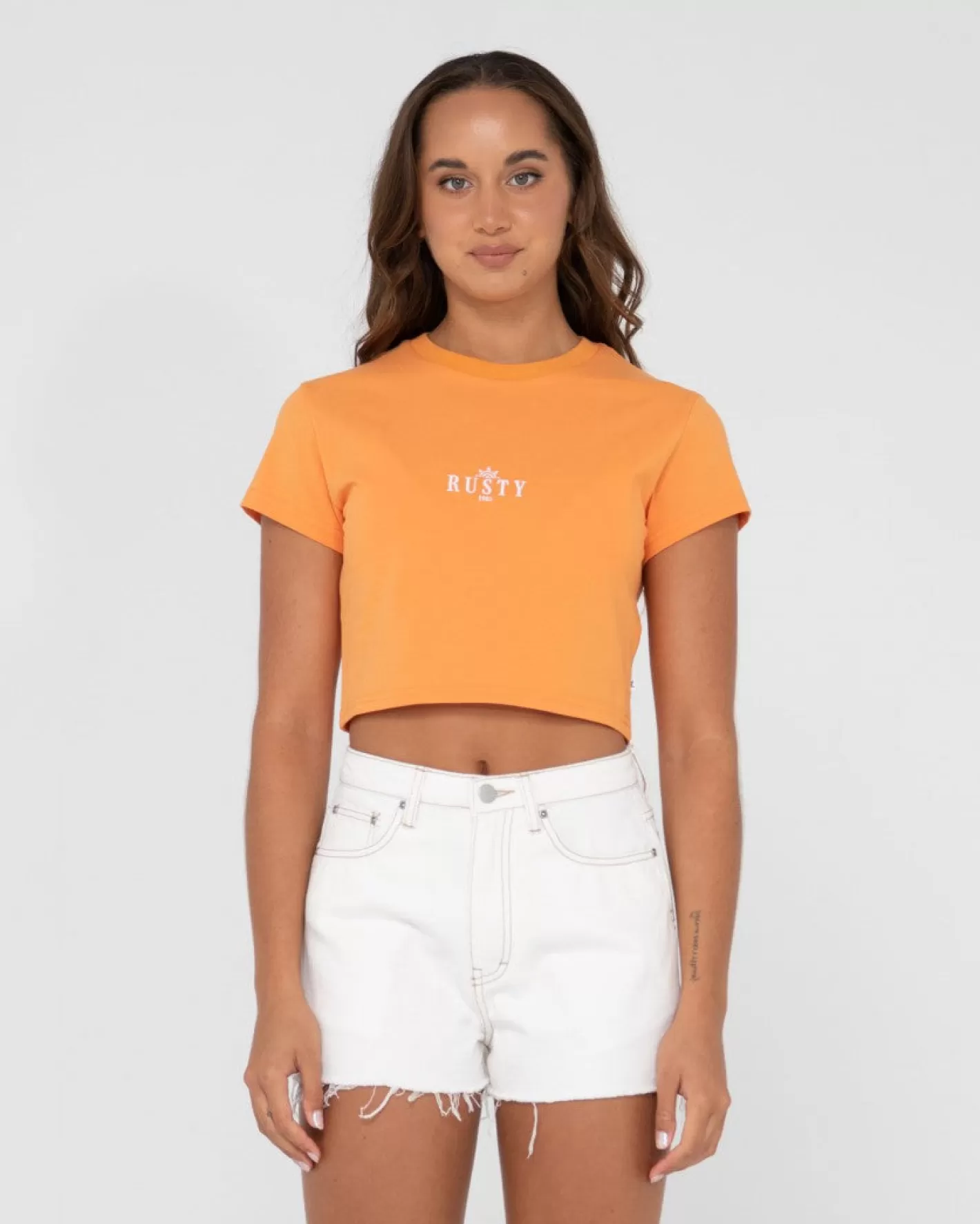 Mujer Rusty Camiseta Para Bebe De Manga Corta Sunrise