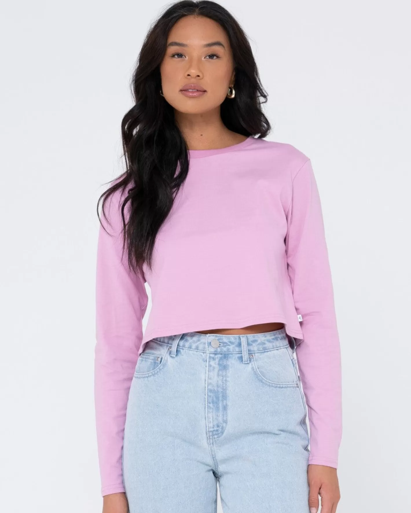 Mujer Rusty Camiseta Para Bebe De Manga Larga En Blanco