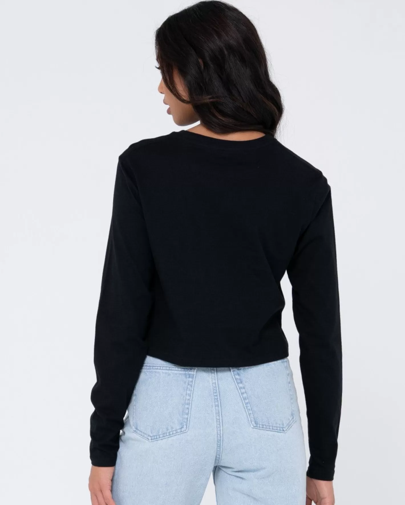 Mujer Rusty Camiseta Para Bebe De Manga Larga En Blanco