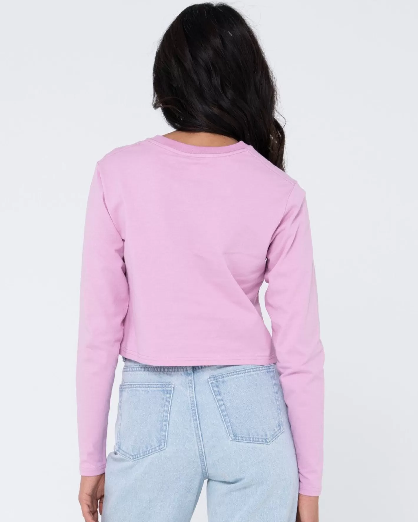Mujer Rusty Camiseta Para Bebe De Manga Larga En Blanco