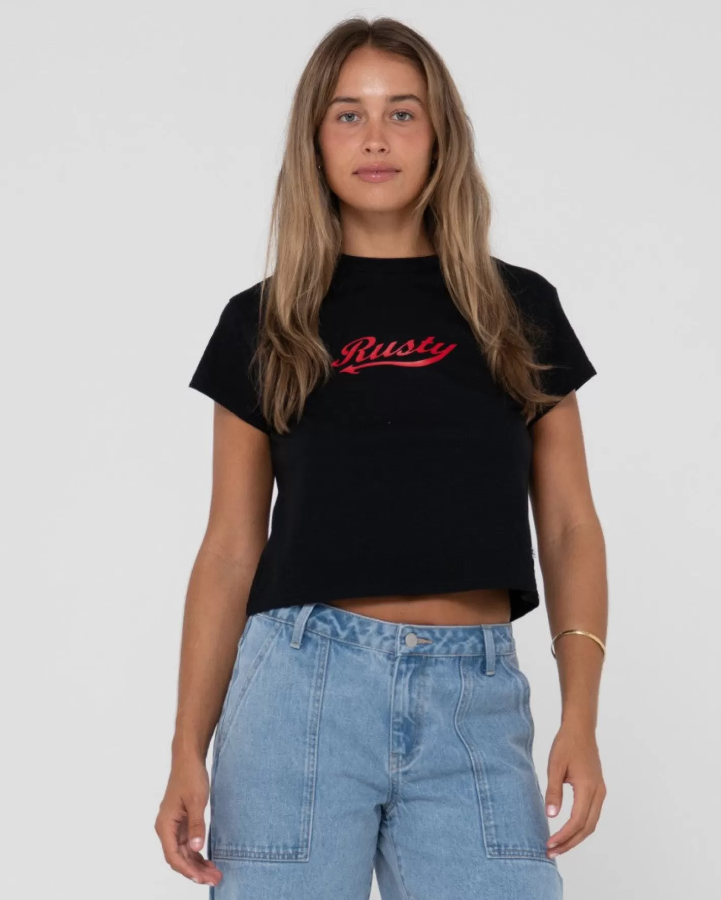 Mujer Rusty Camiseta Para Bebe Norty Con Grafico De Manga Corta