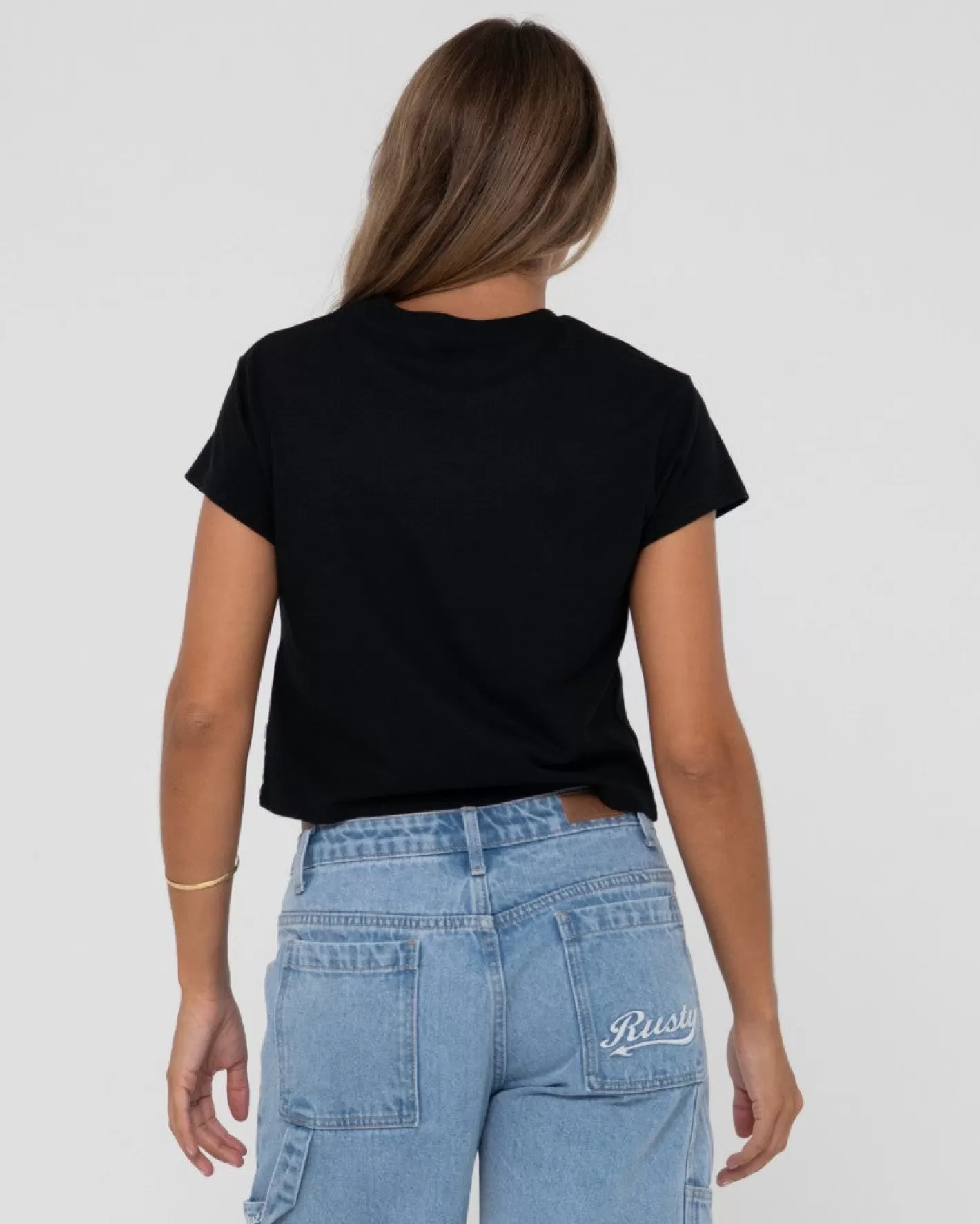 Mujer Rusty Camiseta Para Bebe Norty Con Grafico De Manga Corta