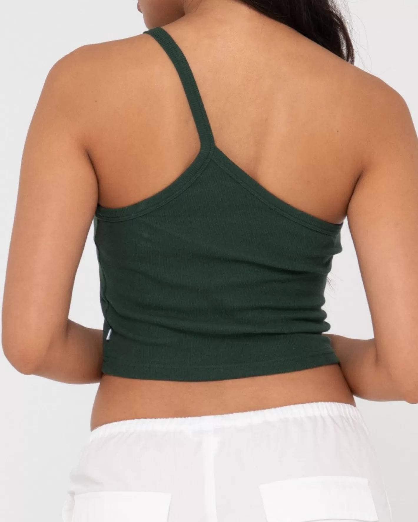 Mujer Rusty Camiseta Sin Mangas Con Un Solo Hombro En Todas Partes