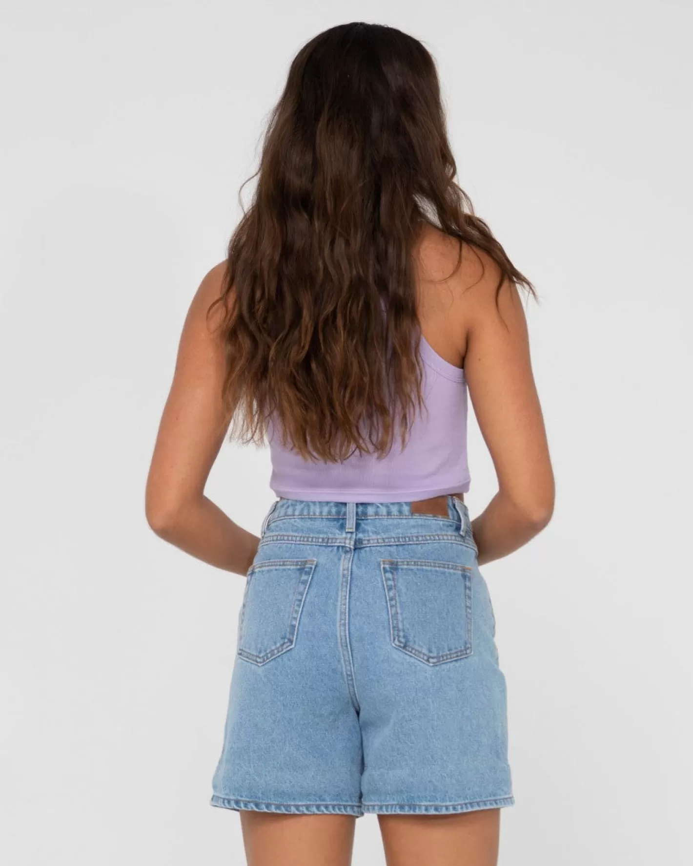 Mujer Rusty Camiseta Sin Mangas Racer En Blanco