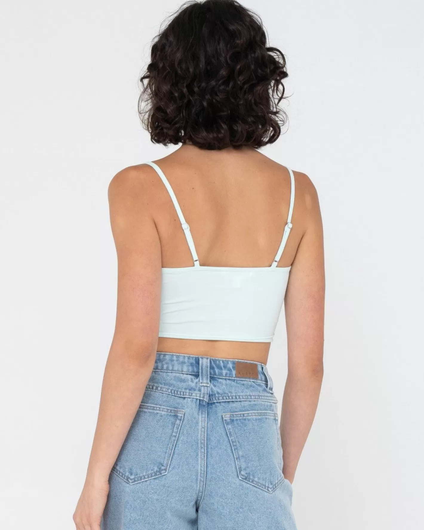 Mujer Rusty Camisola Ajustada De Blanks