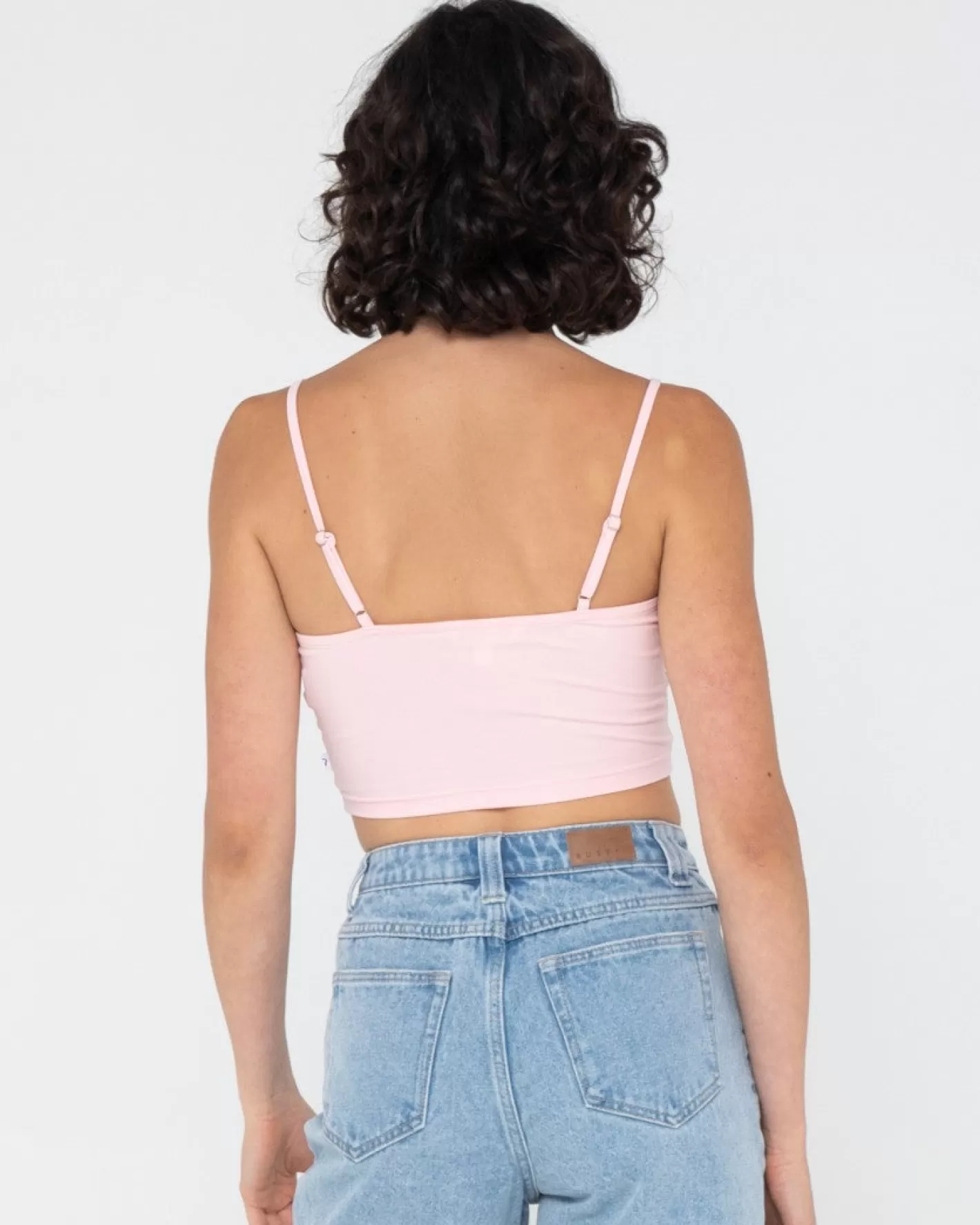 Mujer Rusty Camisola Ajustada De Blanks