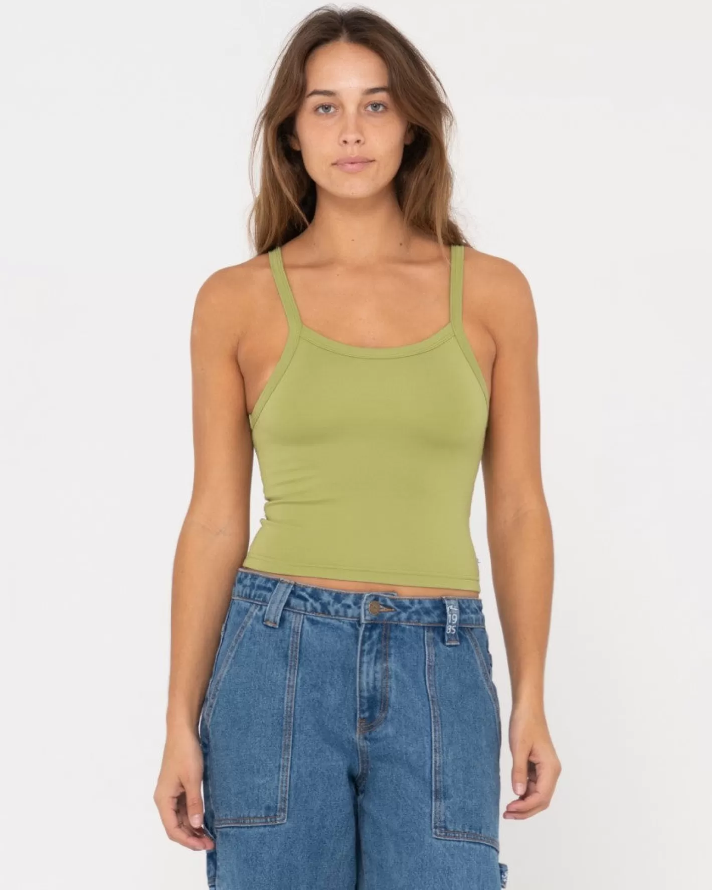 Mujer Rusty Camisola Skimmer De Blanks