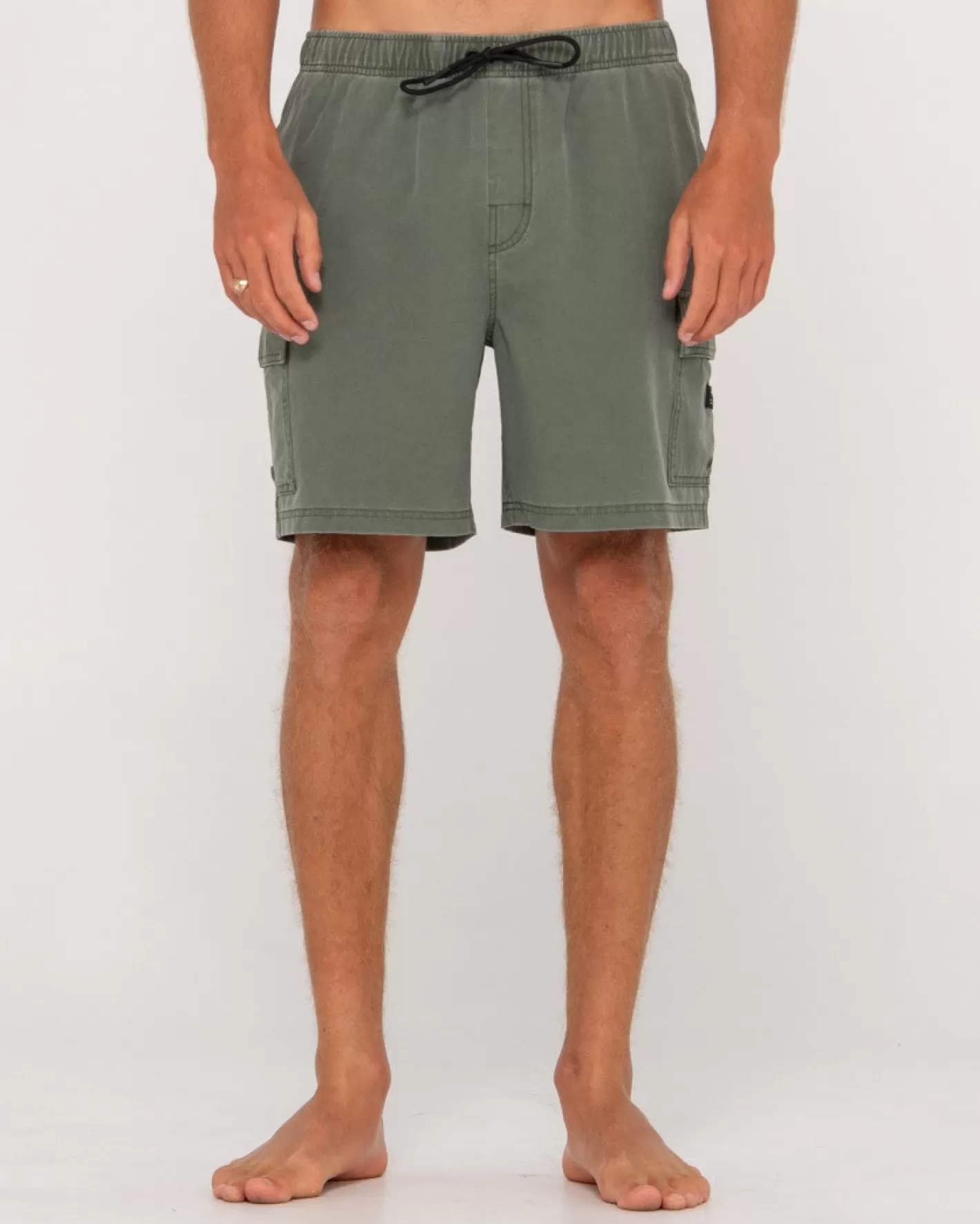 Hombre Rusty Camper Walkshort Hibrido Elastico
