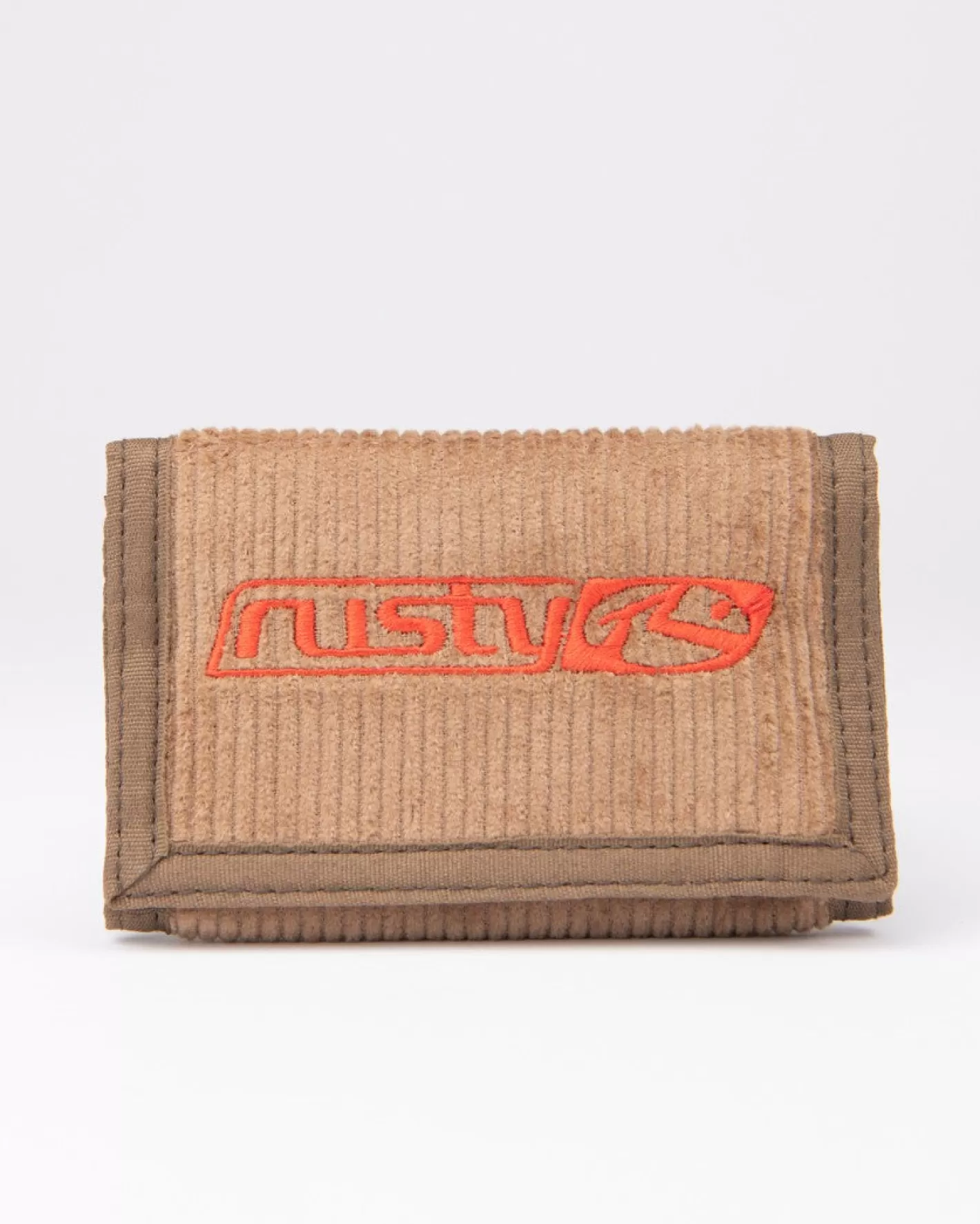 Hombre Rusty Cartera Triple Con Cordon De Demostracion
