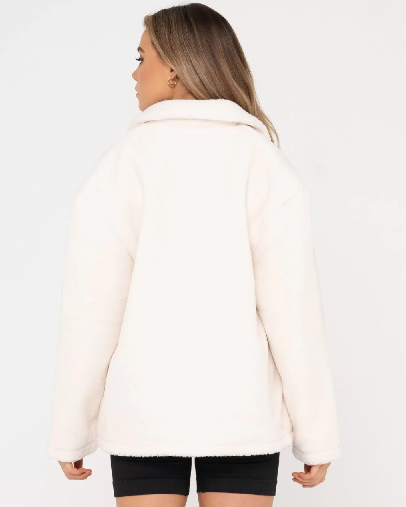 Mujer Rusty Chaqueta Con Botones Color Avellana