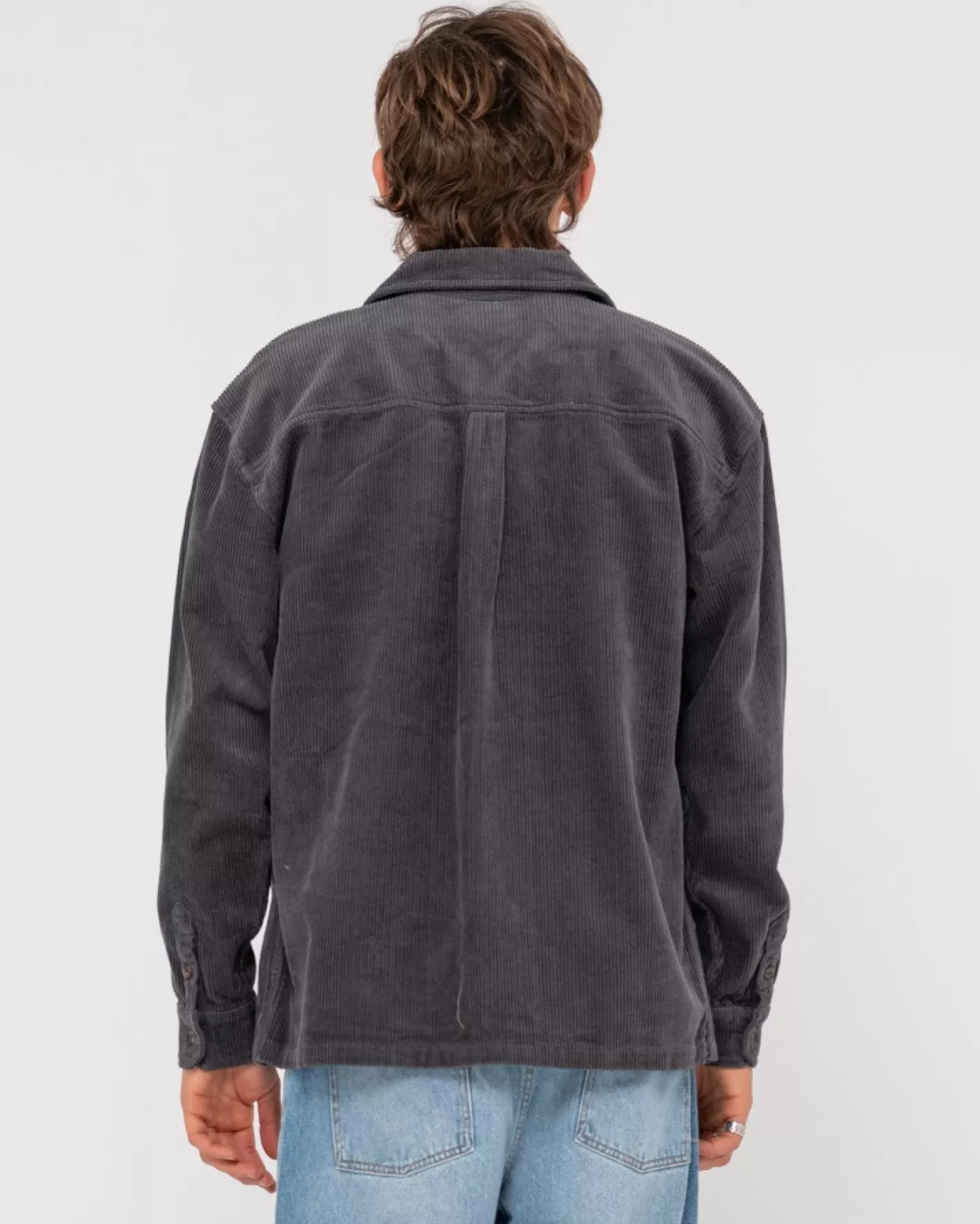 Hombre Rusty Chaqueta Con Cremallera De Pana V8 Coup