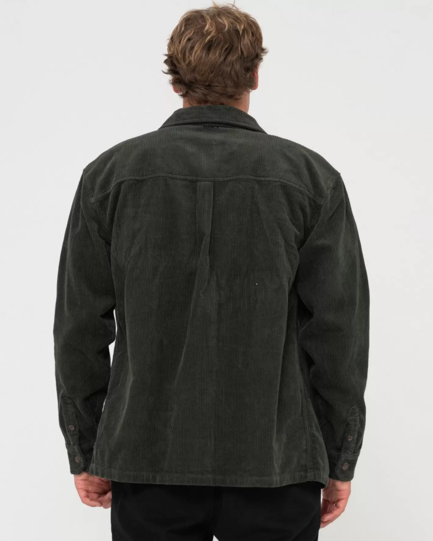 Hombre Rusty Chaqueta Con Cremallera De Pana V8 Coup