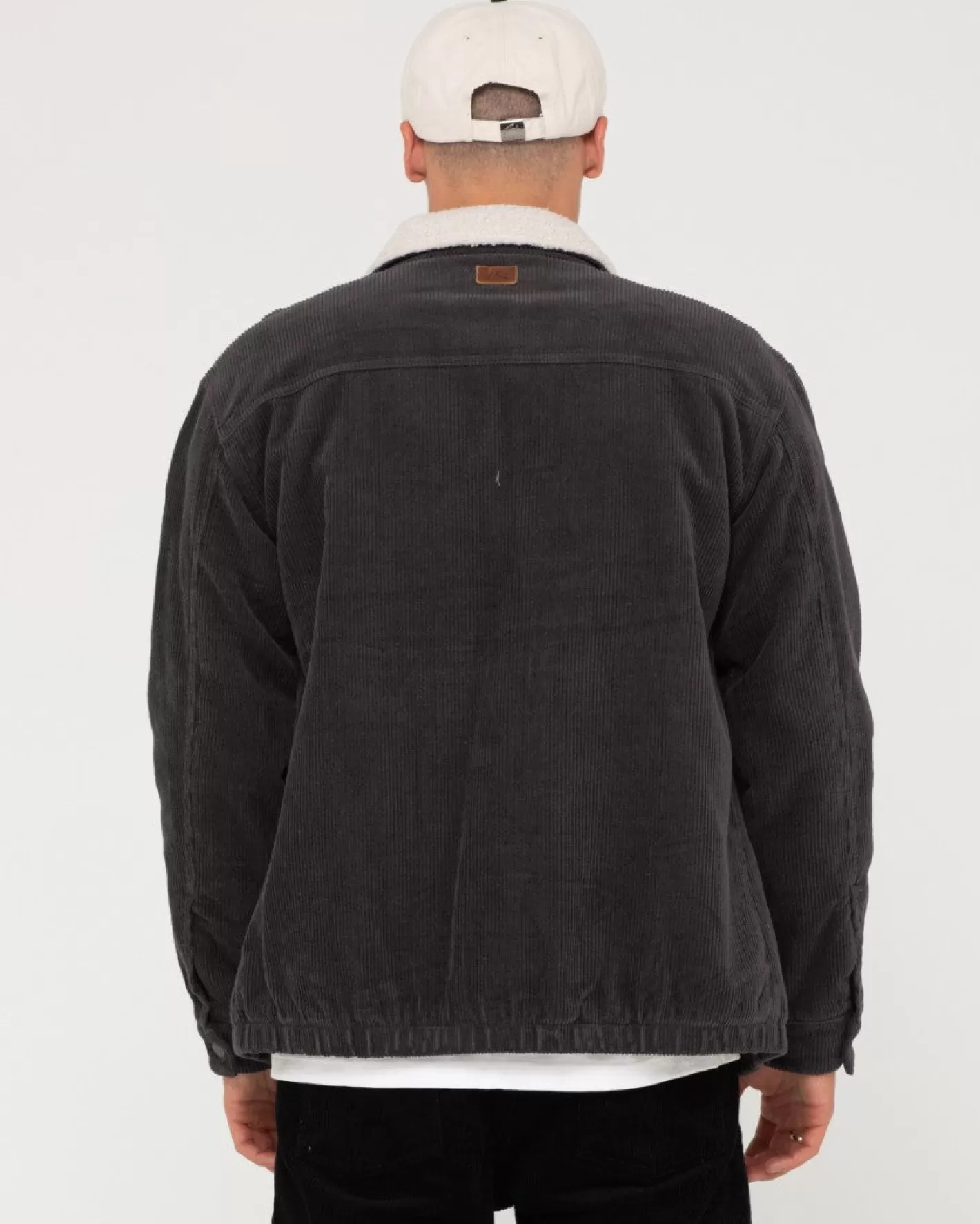 Hombre Rusty Chaqueta Coup De Pana Con Cremallera