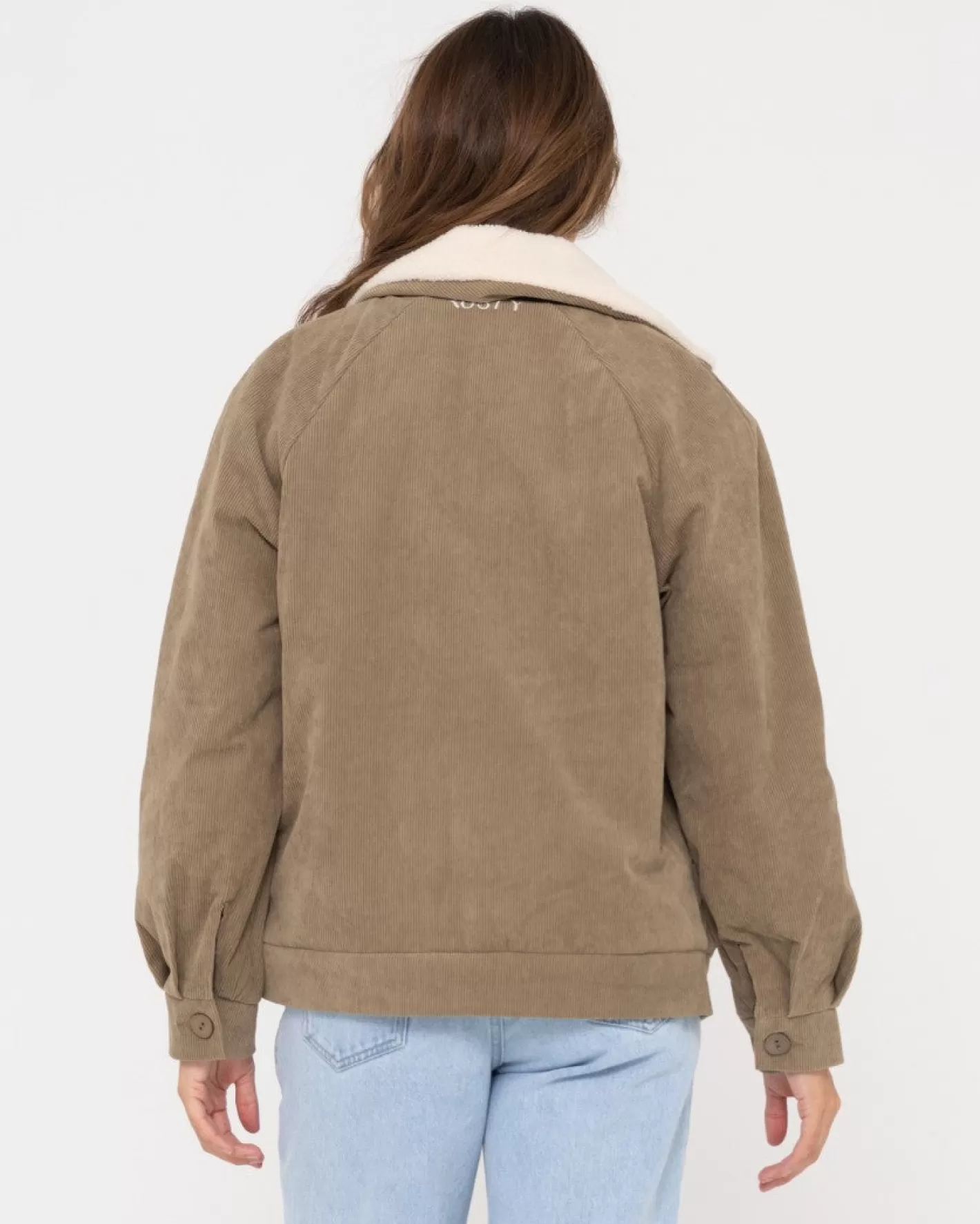 Mujer Rusty Chaqueta De Pana De Corte Relajado De The Secret