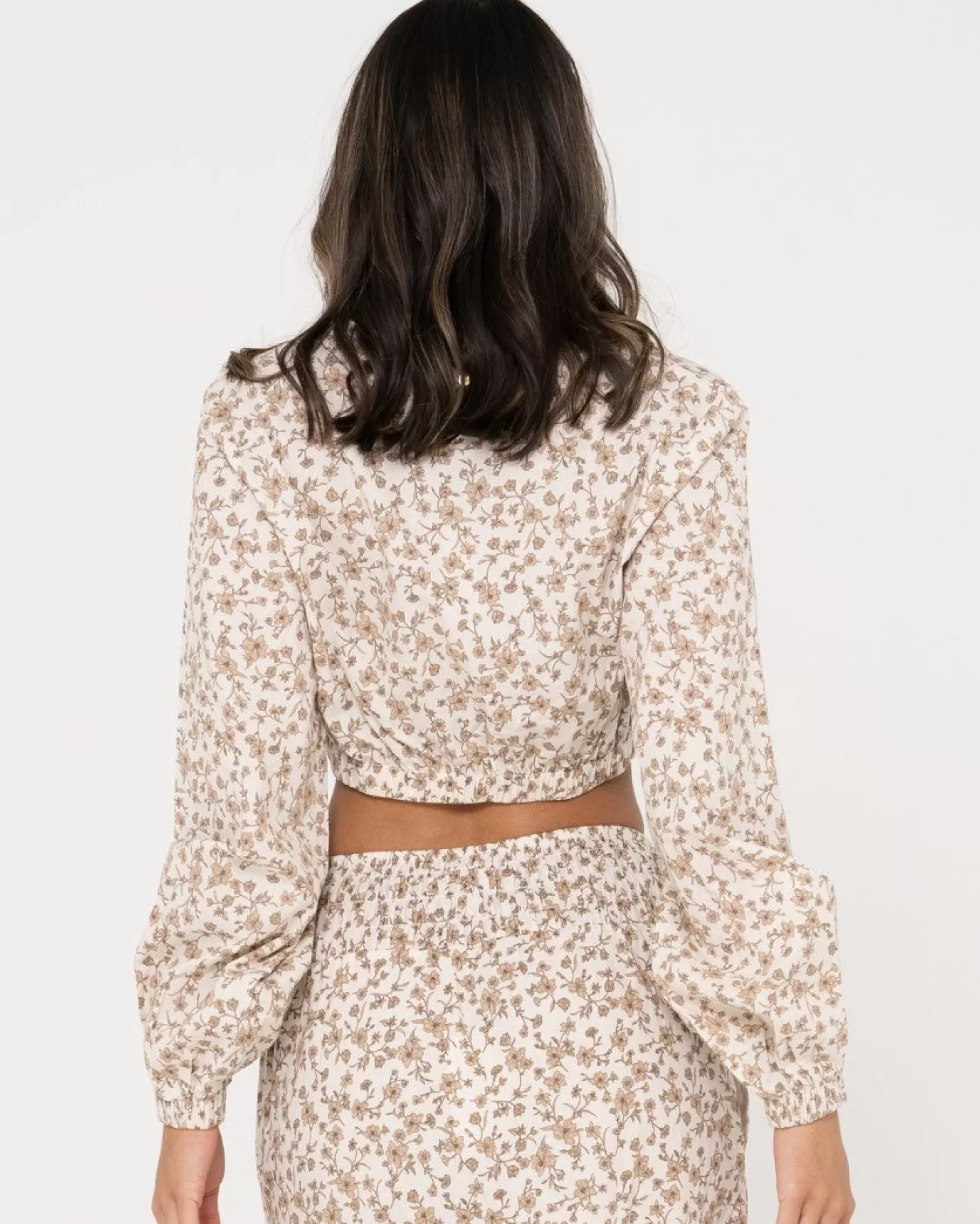 Mujer Rusty Crop De Manga Larga Harvey