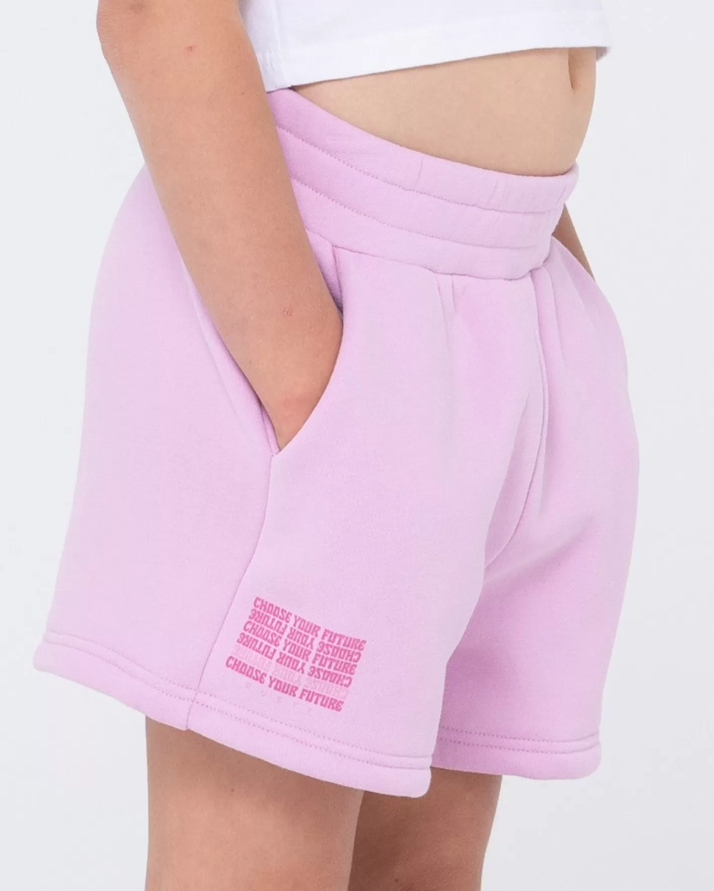 Niños Rusty Elige Tu Futuro Pantalon Corto Polar Para Ninas