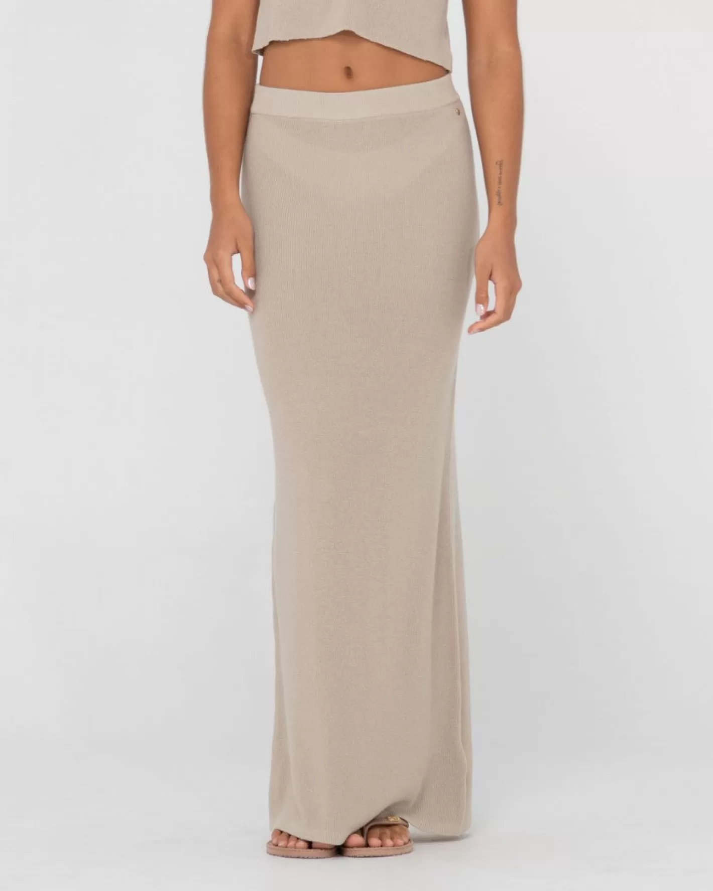 Mujer Rusty Falda Larga De Punto Ophelia