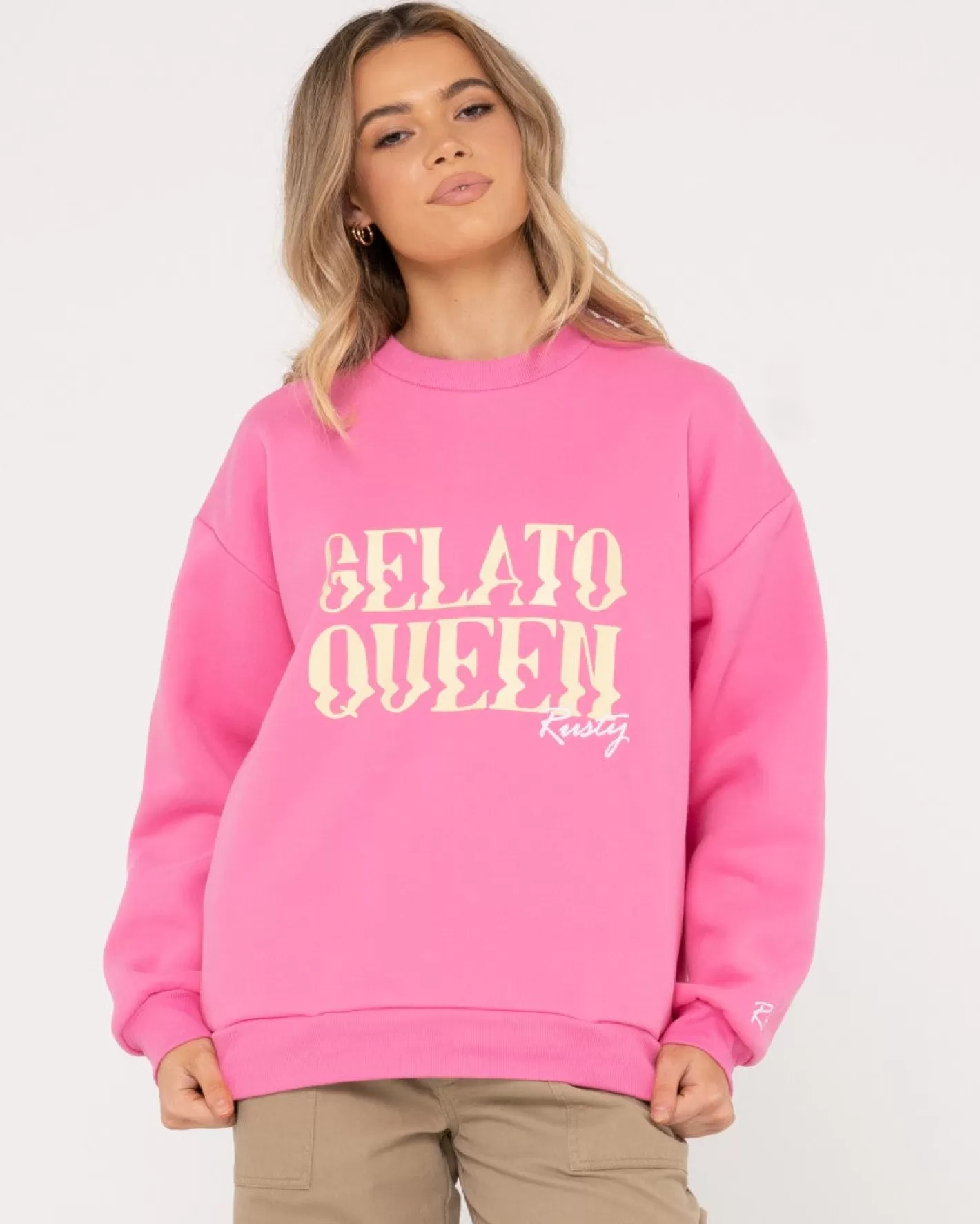 Mujer Rusty Forro Polar Extragrande Gelato Queen