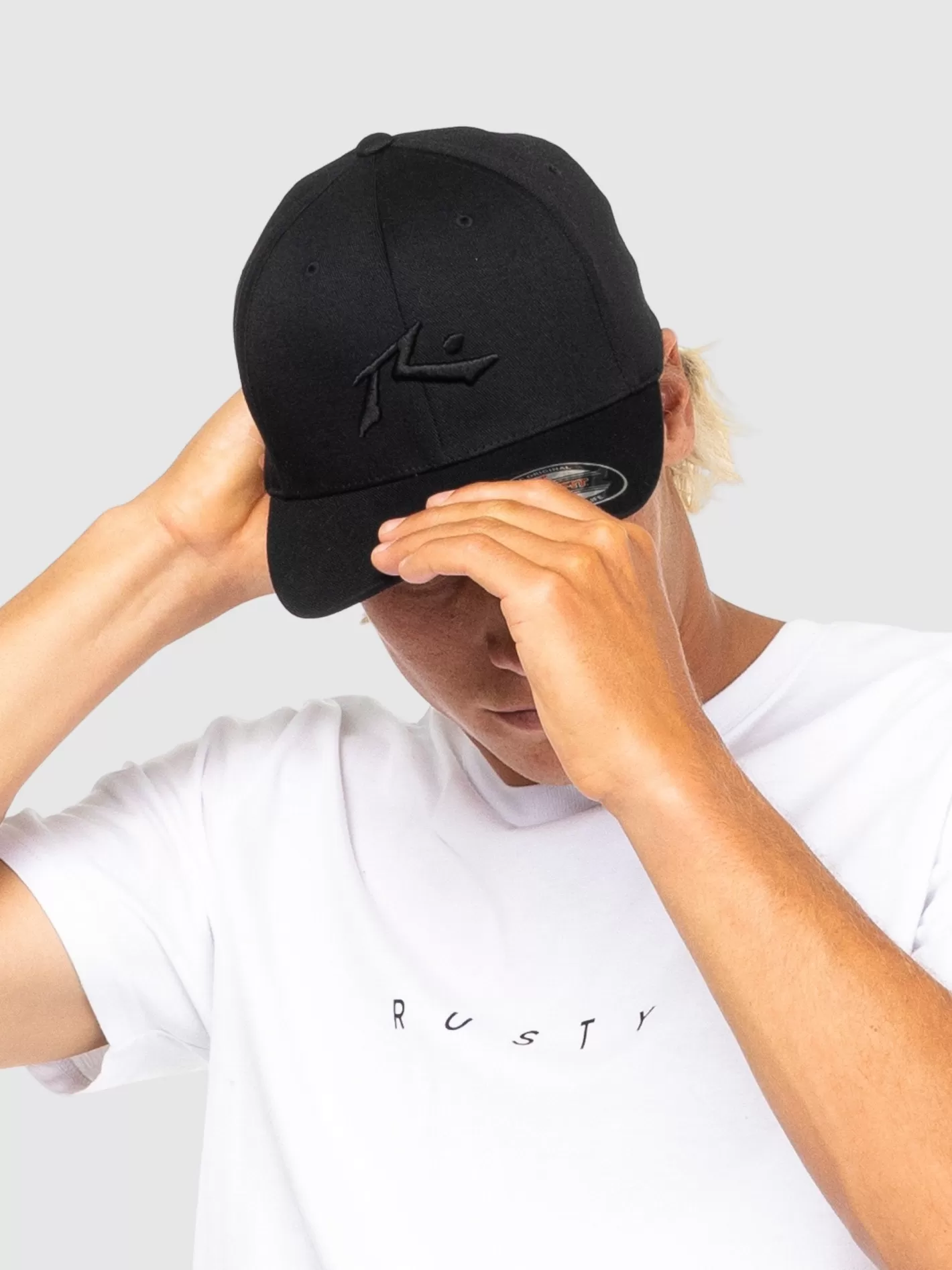 Hombre Rusty Gorra Chronic 4 Flexfit