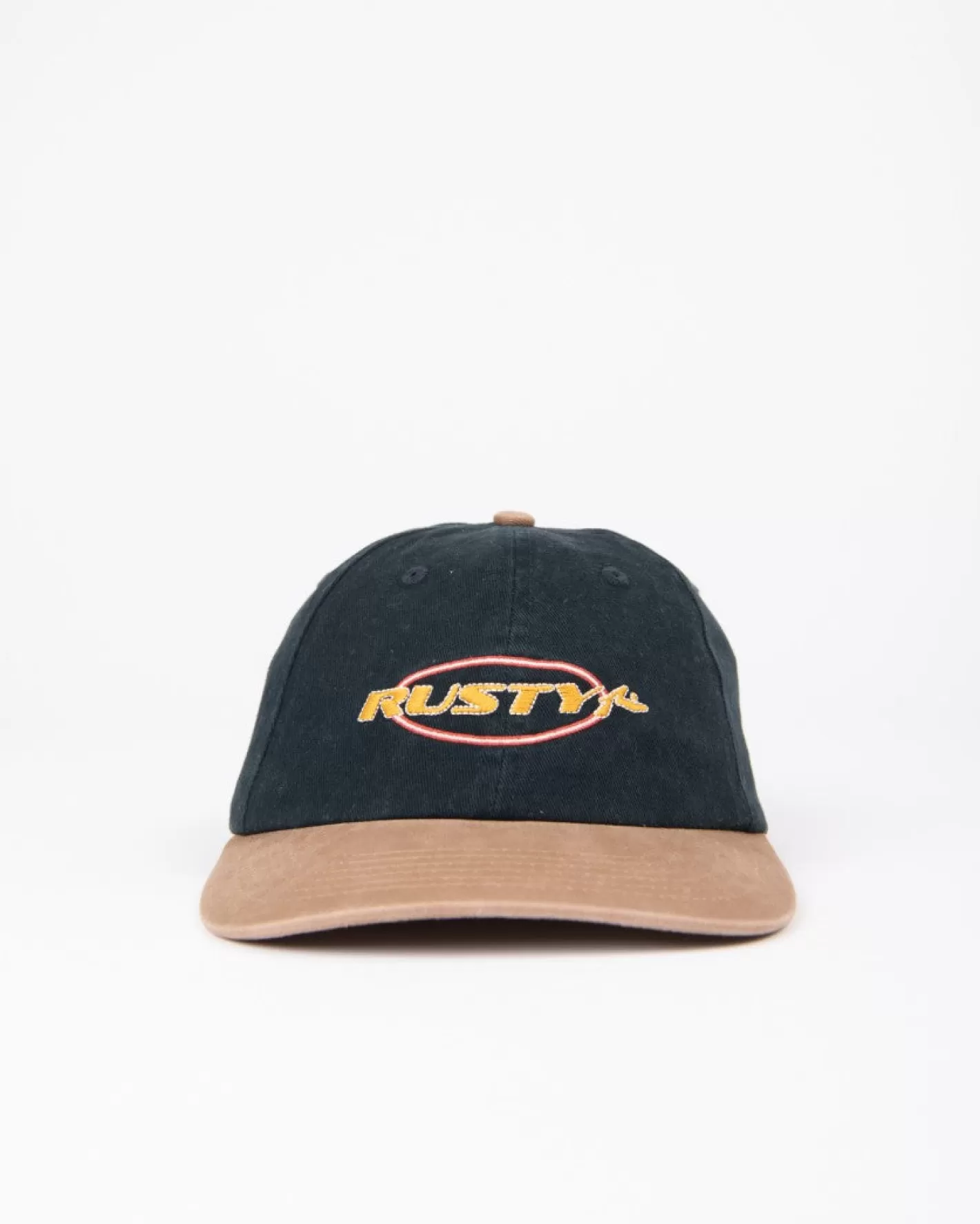Hombre Rusty Gorra De Papa Bordada Con Lavado Vintage De Blind Turn