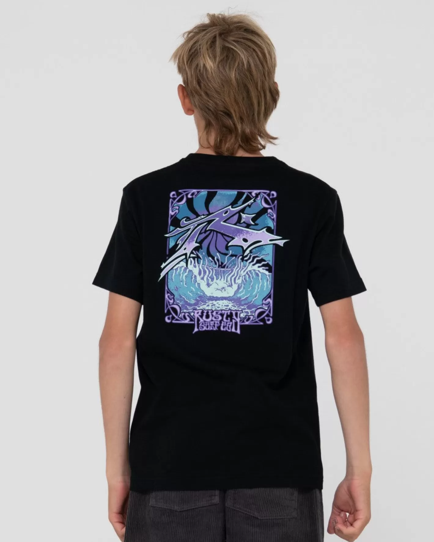Niños Rusty Gr8Ful Camiseta Grafica H8Ful Para Niños