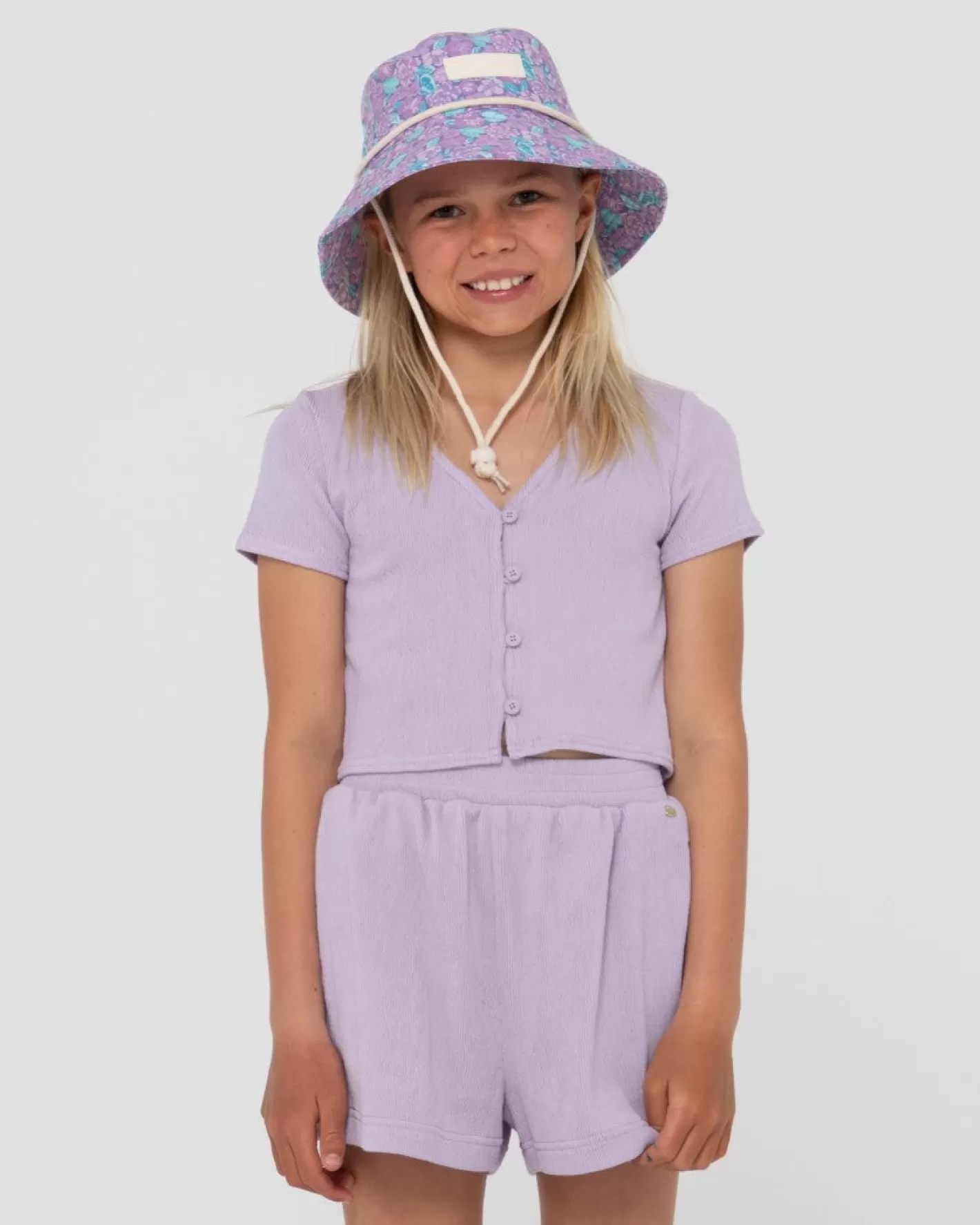Niños Rusty Harlo Top Con Botones Para Ninas
