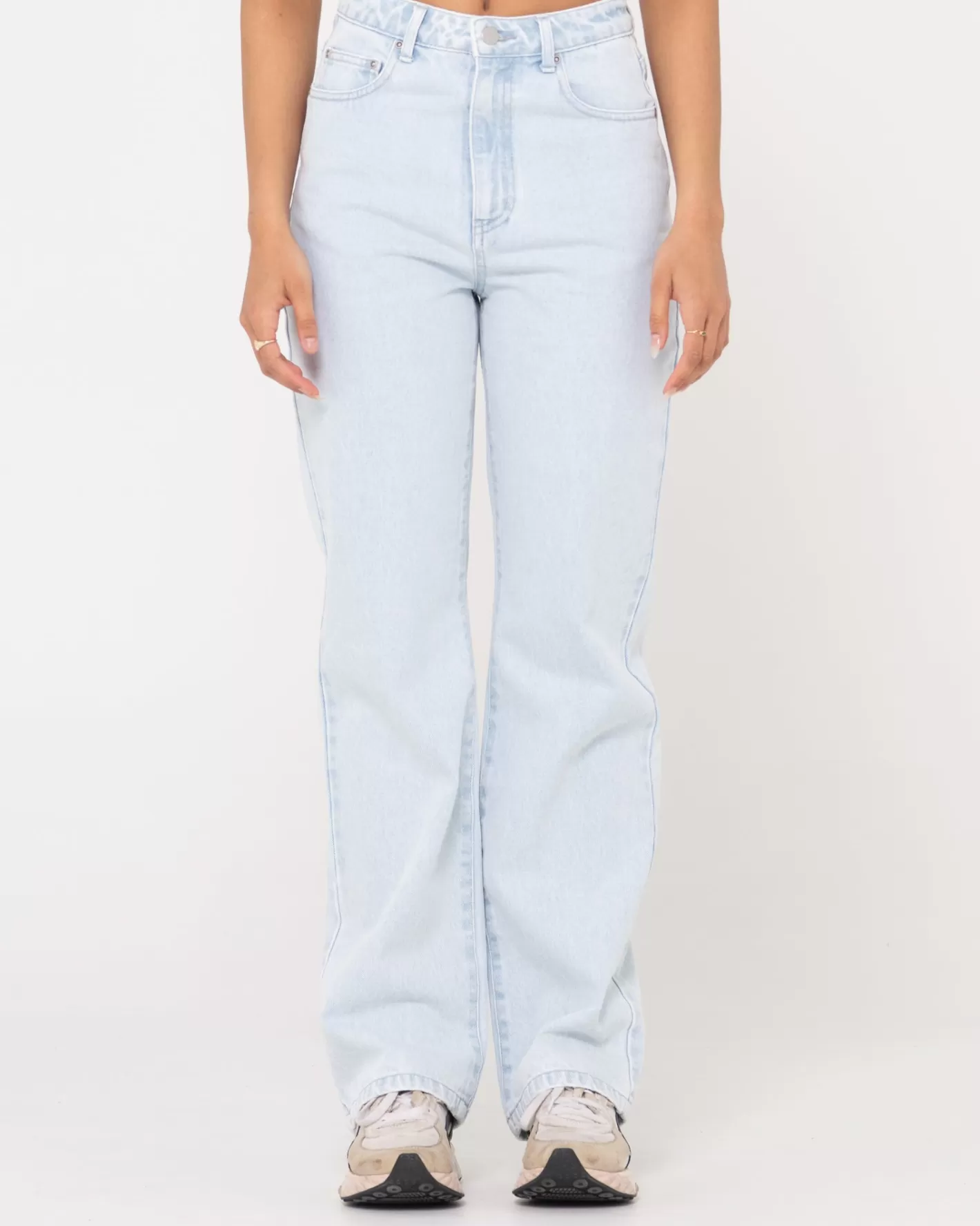 Mujer Rusty Jean Recto De Talle Alto