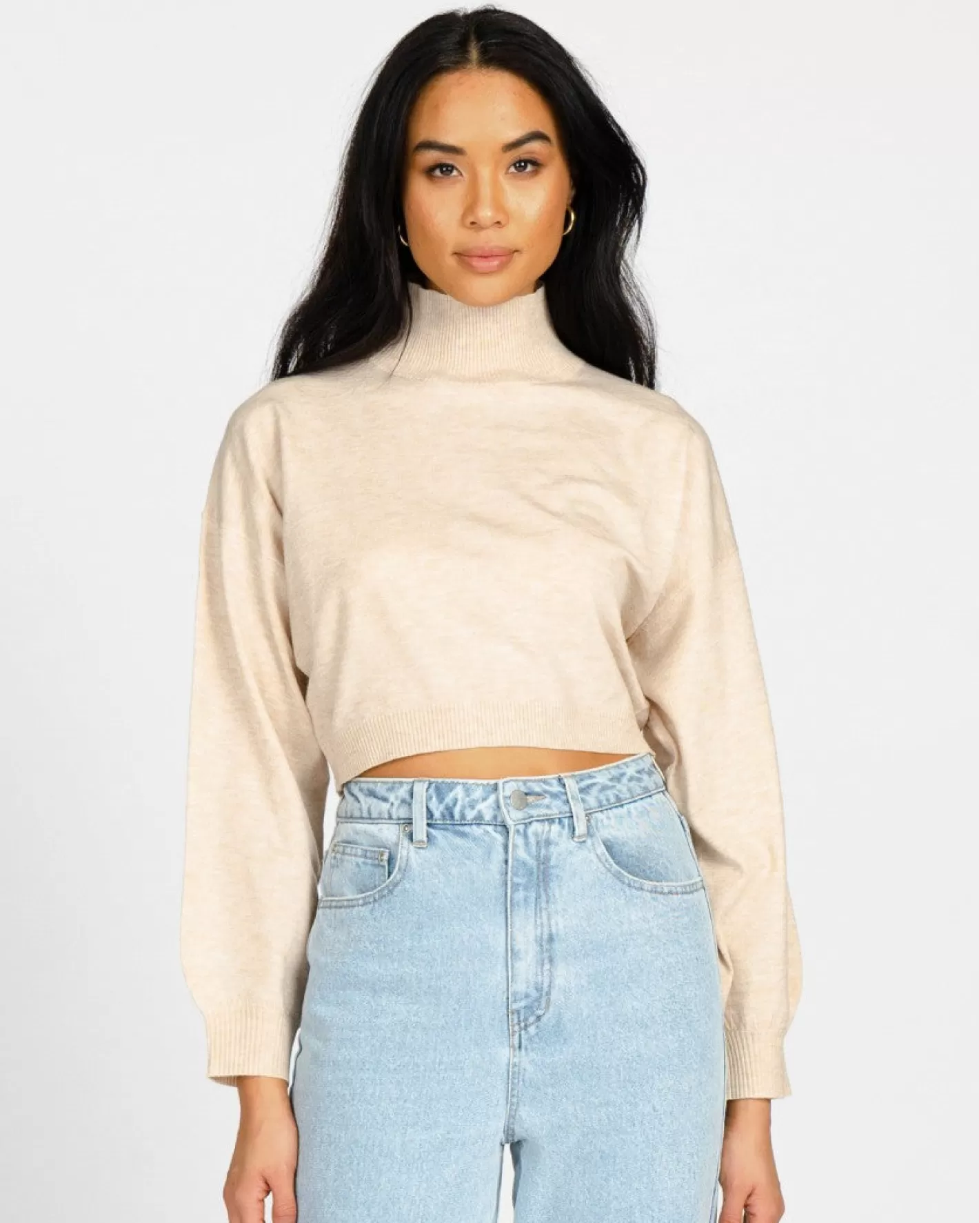 Mujer Rusty Jersey De Cuello Alto Sunday