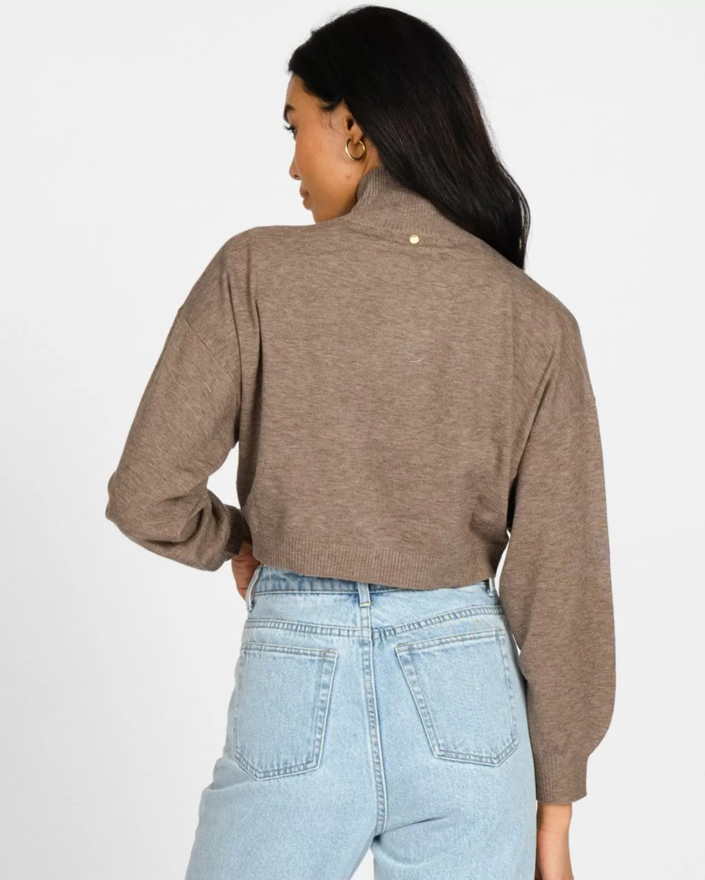 Mujer Rusty Jersey De Cuello Alto Sunday