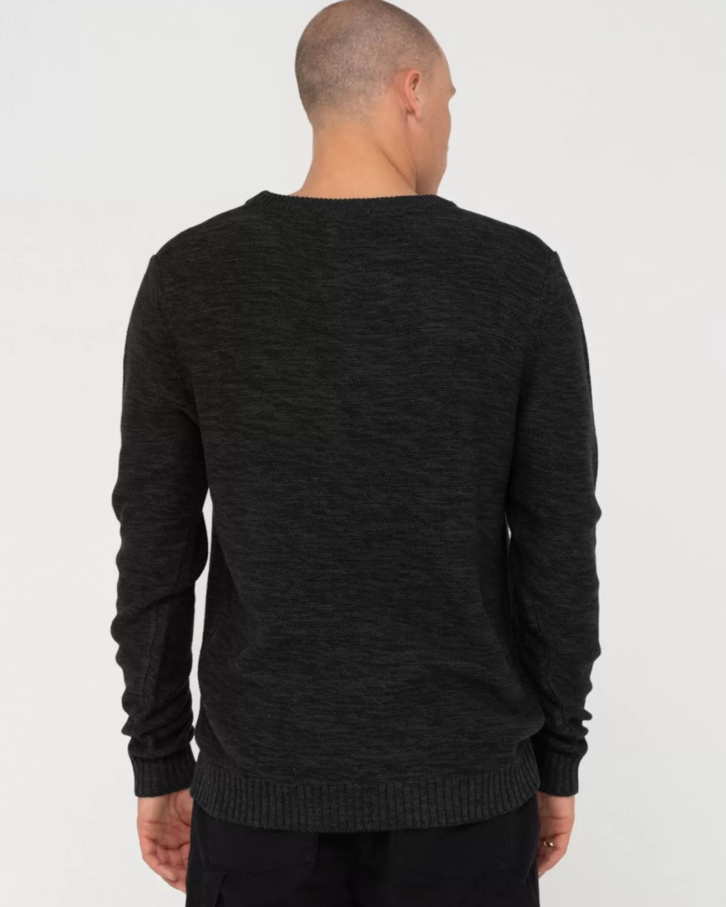 Hombre Rusty Jersey De Punto Con Cuello Redondo Skyliner