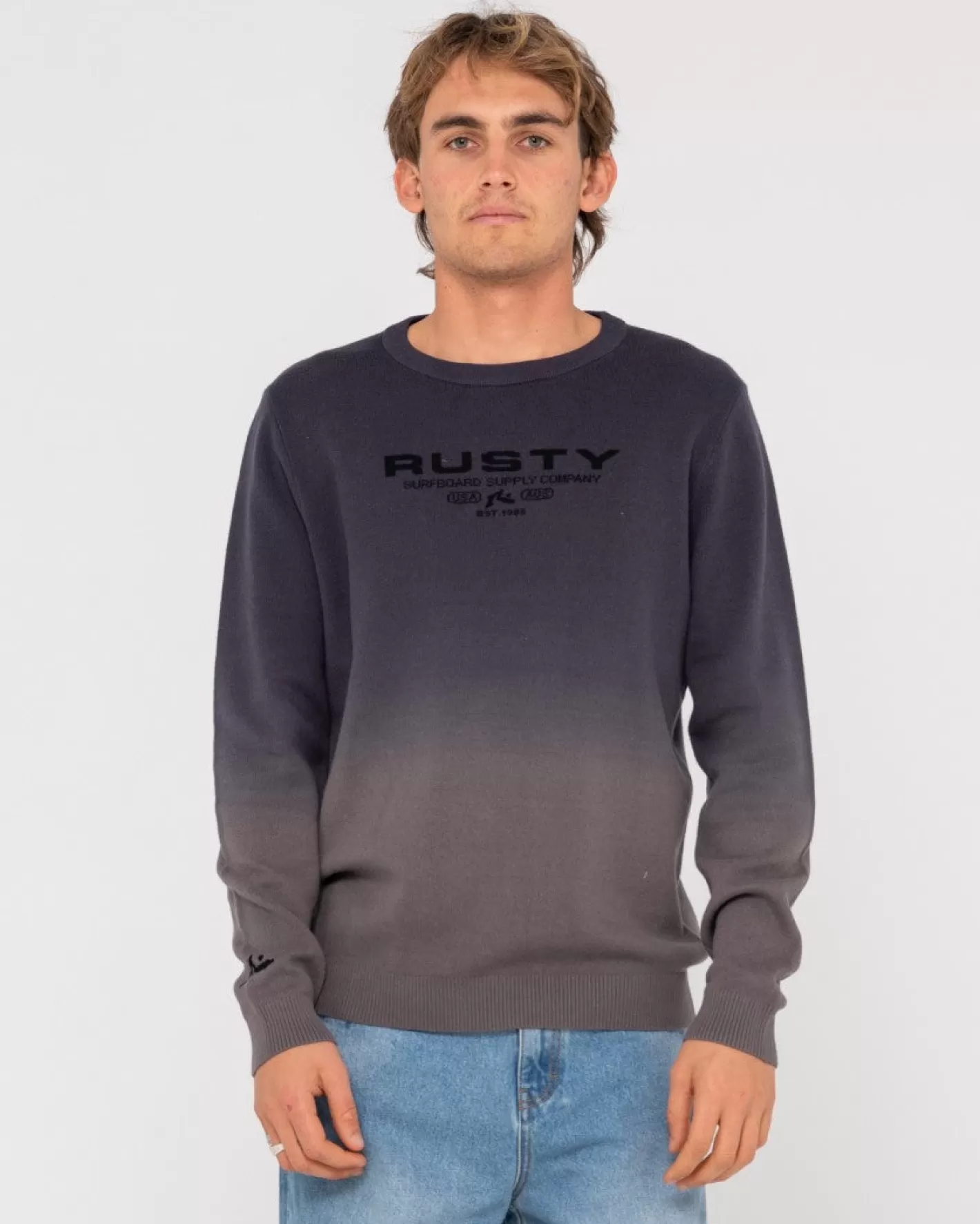 Hombre Rusty Jersey De Punto Ho-Stack Degradado