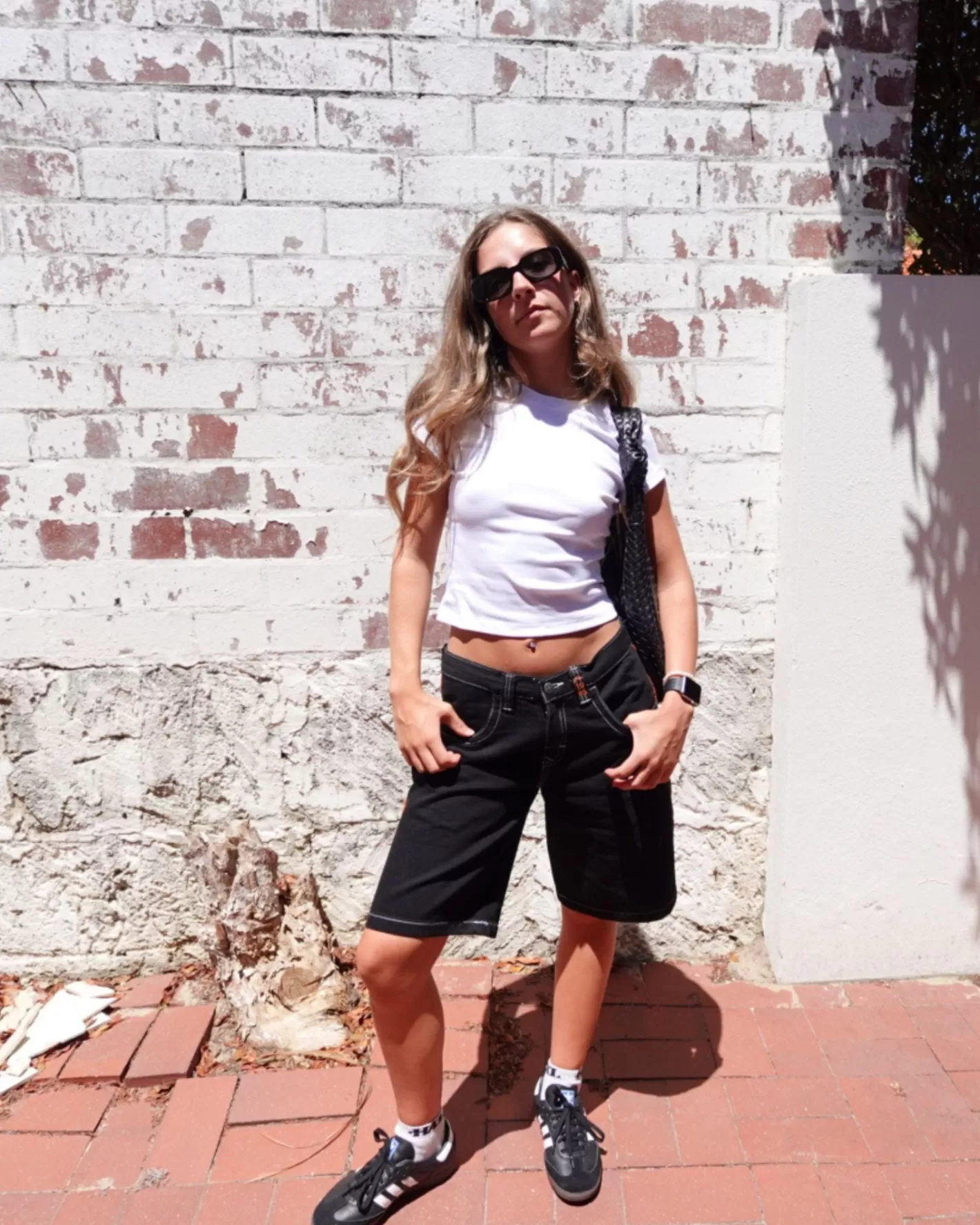 Mujer Rusty Jort Holgado De Talle Bajo Flip Mommy