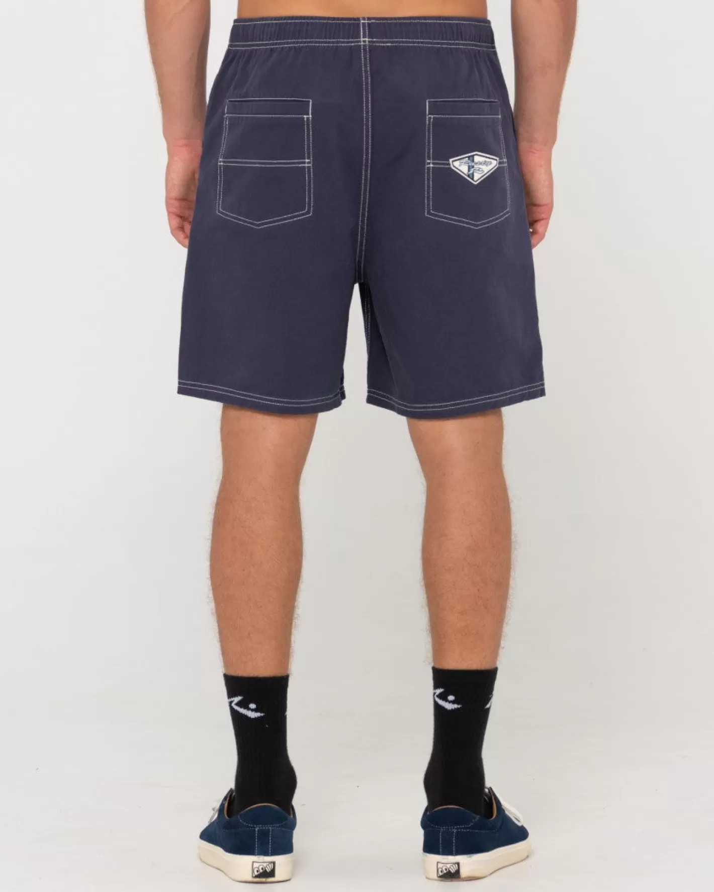 Hombre Rusty Manila Folder Heritage Pantalon Corto Elastico