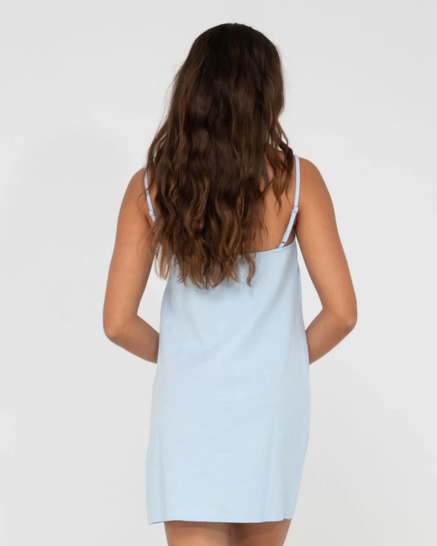 Mujer Rusty Minivestido Lencero De Agua Dulce