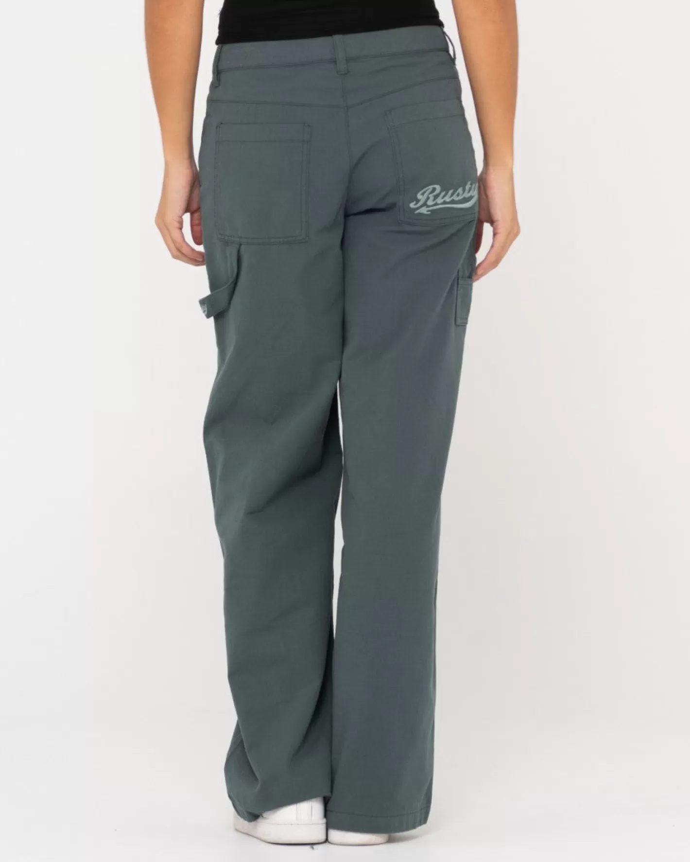 Mujer Rusty Pantalon Billie Carpenter Ripstop De Talle Bajo