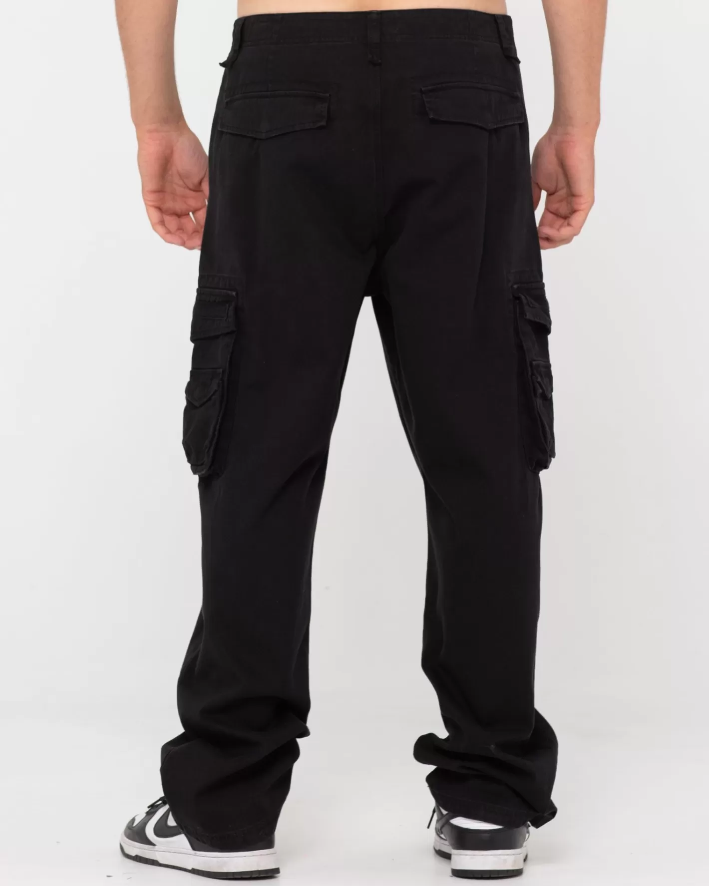 Hombre Rusty Pantalon Cargo De Corte Holgado Sheetya