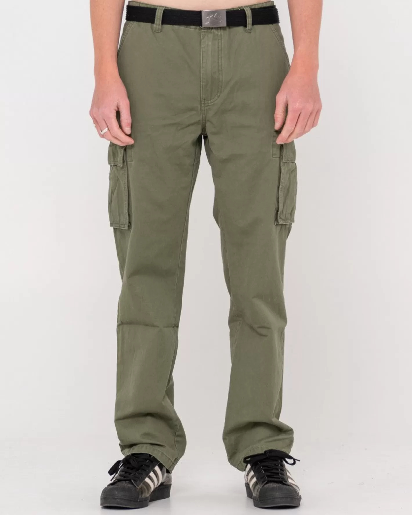 Hombre Rusty Pantalon Cargo Manila De Corte Recto