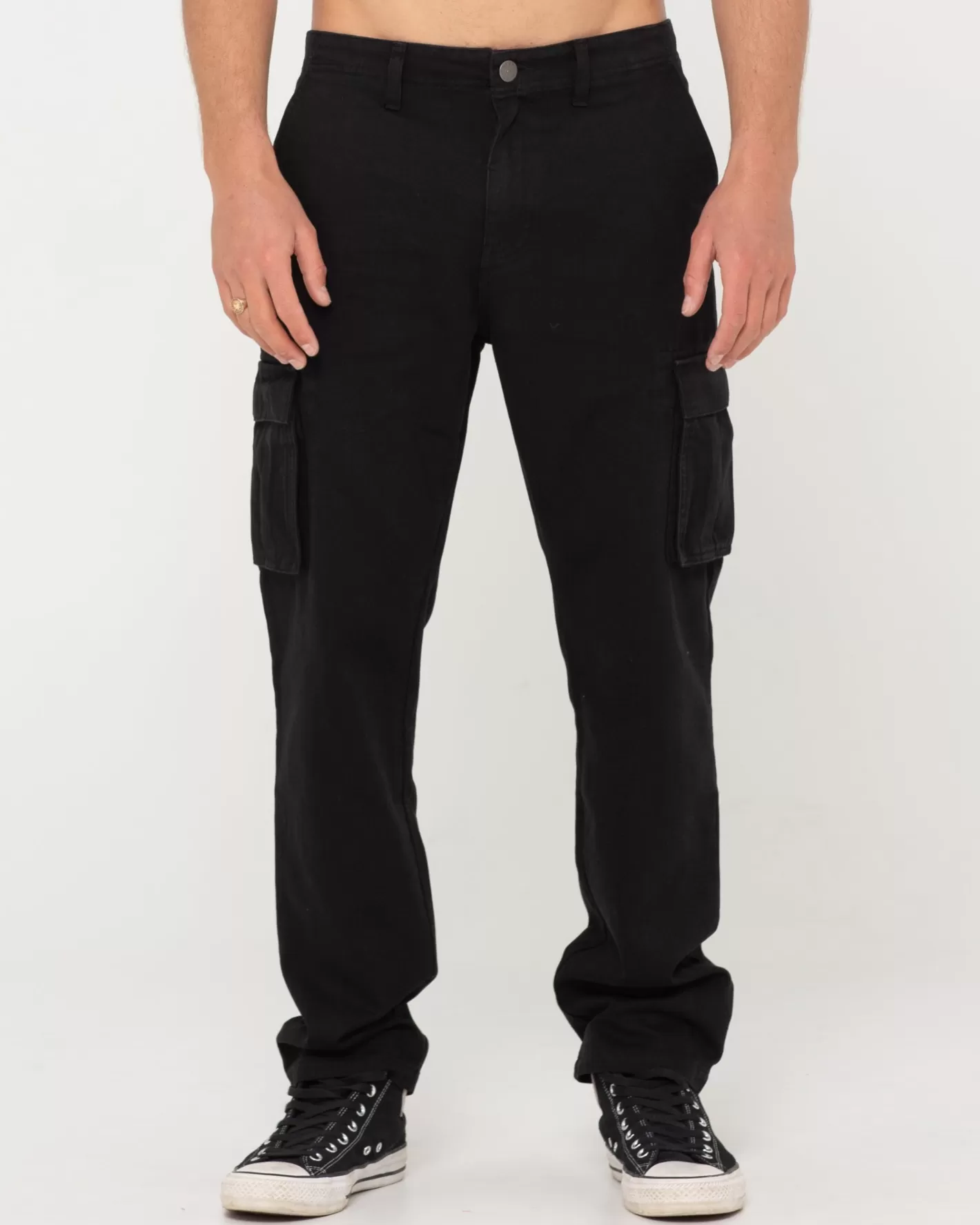 Hombre Rusty Pantalon Cargo Manila De Corte Recto