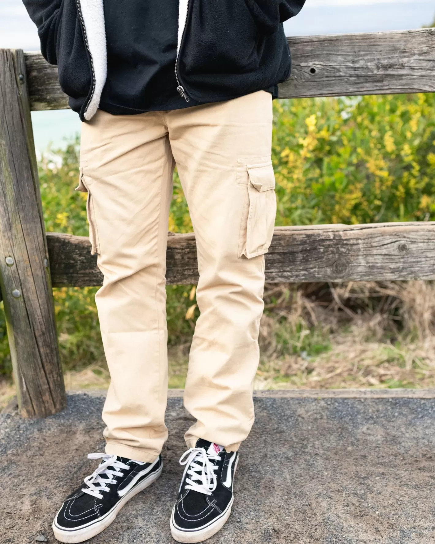 Hombre Rusty Pantalon Cargo Manila De Corte Recto