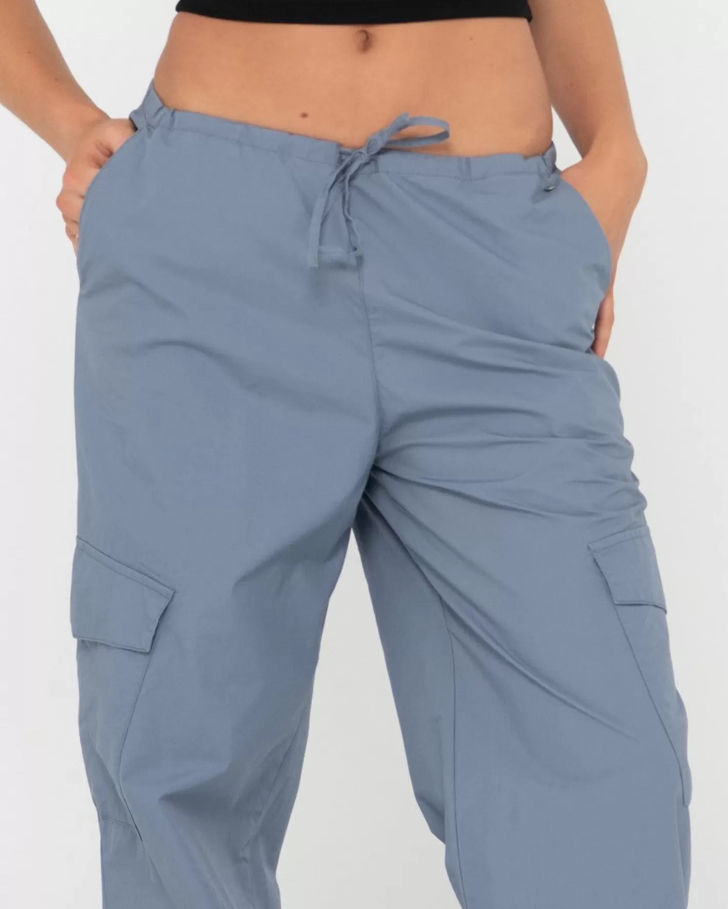 Mujer Rusty Pantalon Cargo Milly De Talle Bajo Y Corte Holgado