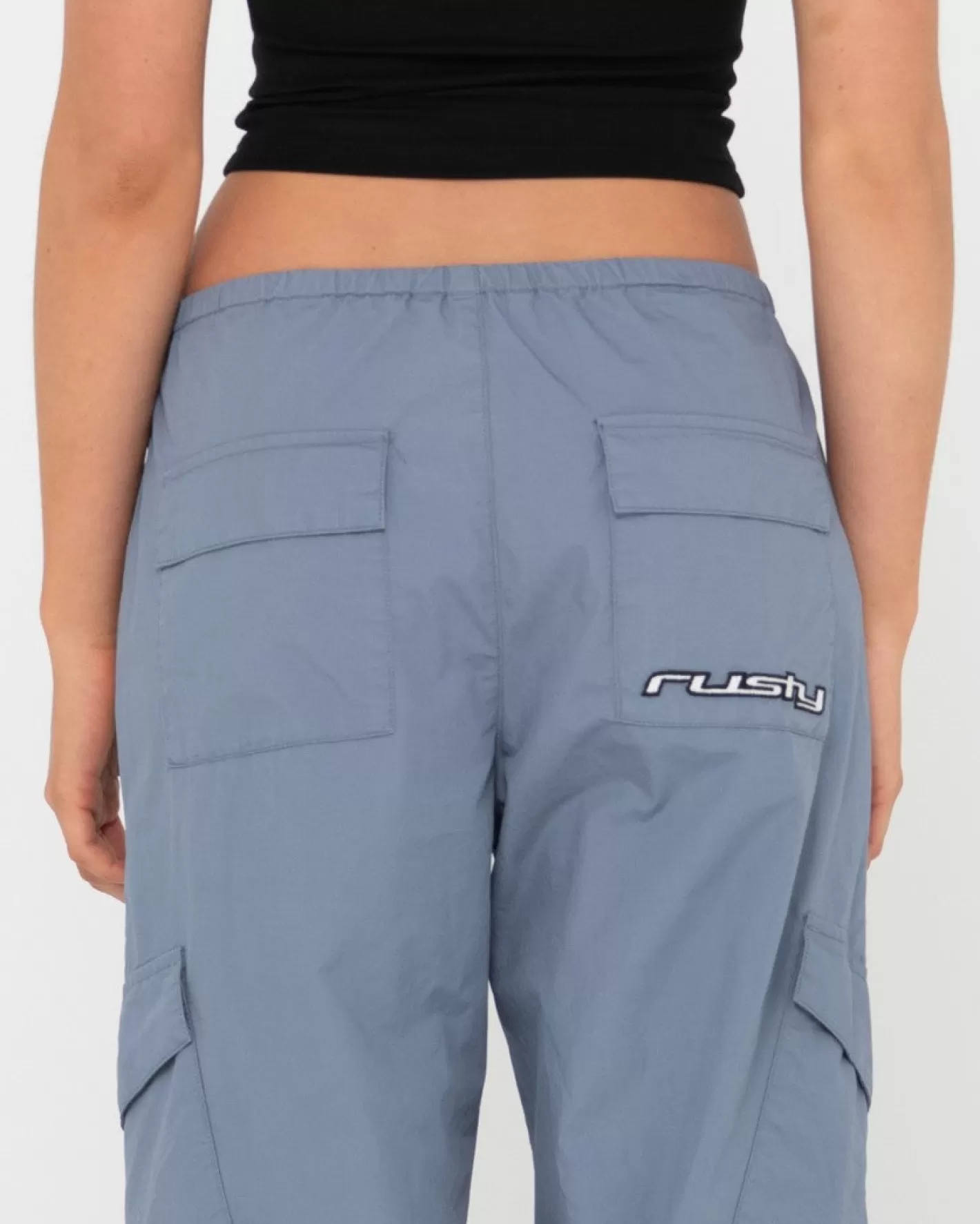 Mujer Rusty Pantalon Cargo Milly De Talle Bajo Y Corte Holgado
