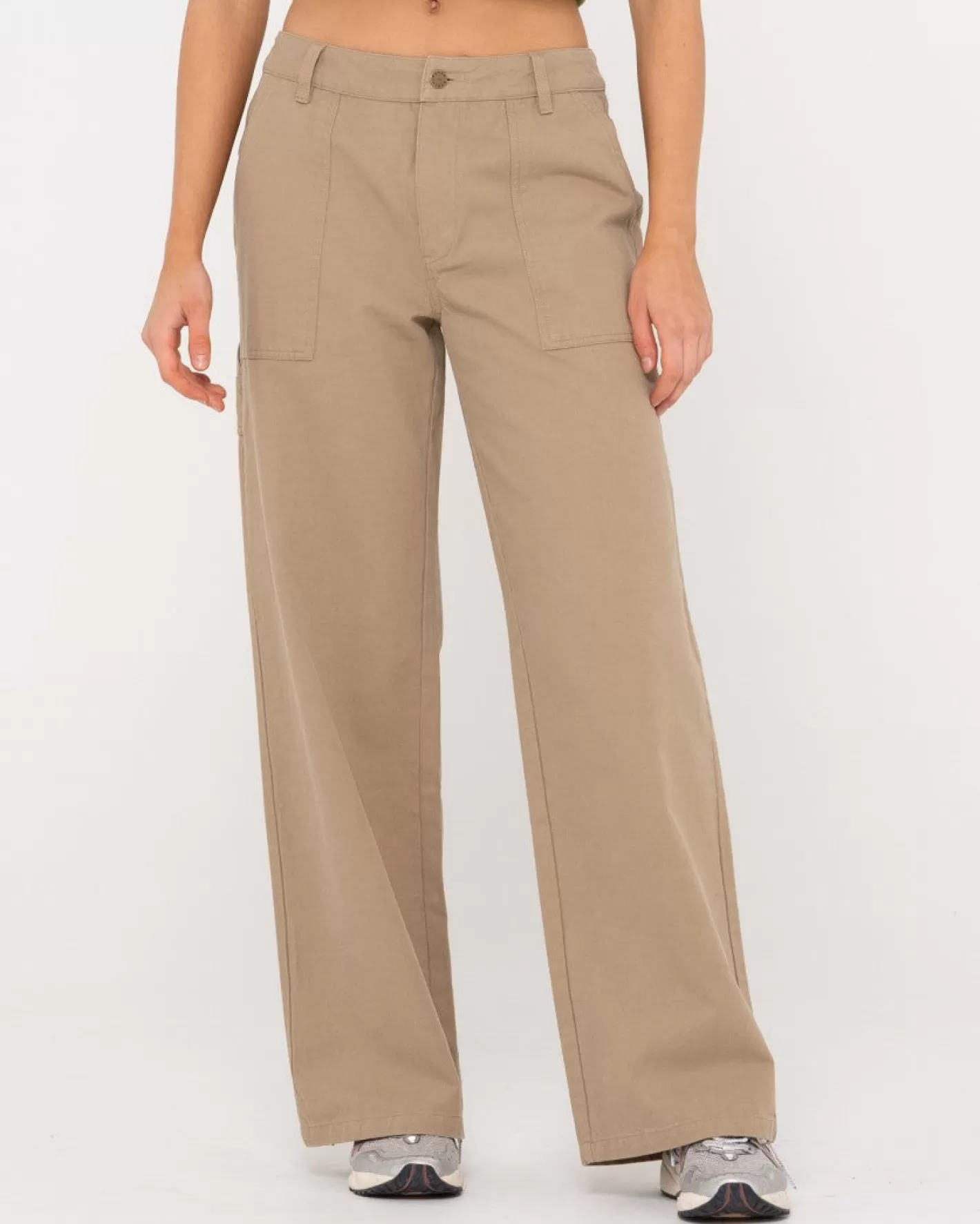 Mujer Rusty Pantalon Carpintero De Talle Medio Billie