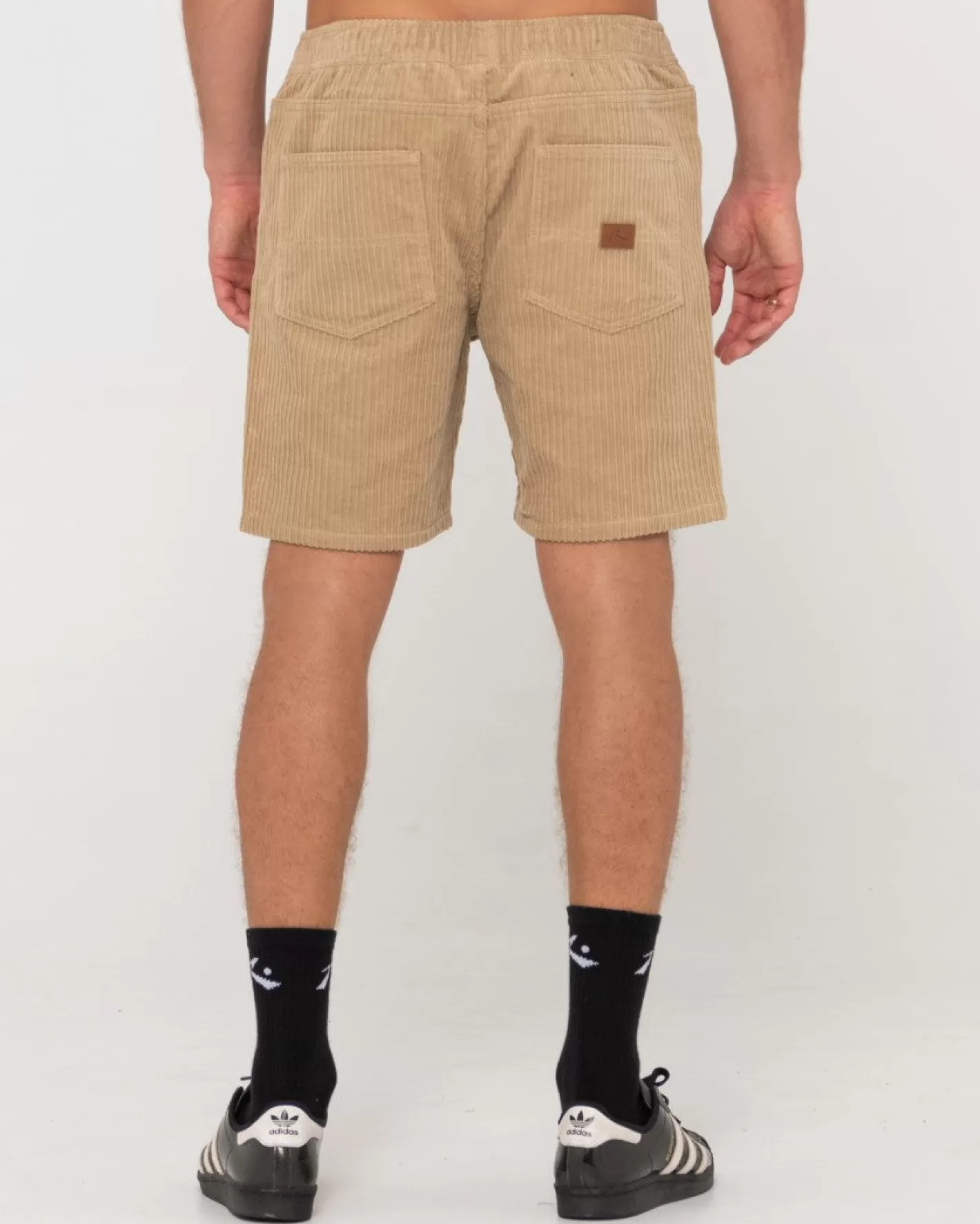 Hombre Rusty Pantalon Corto Elastico Alto Y Bajo Rifts