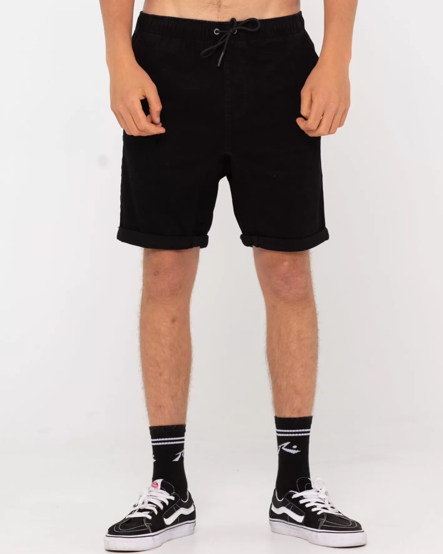 Hombre Rusty Pantalon Corto Elastico Enganchado