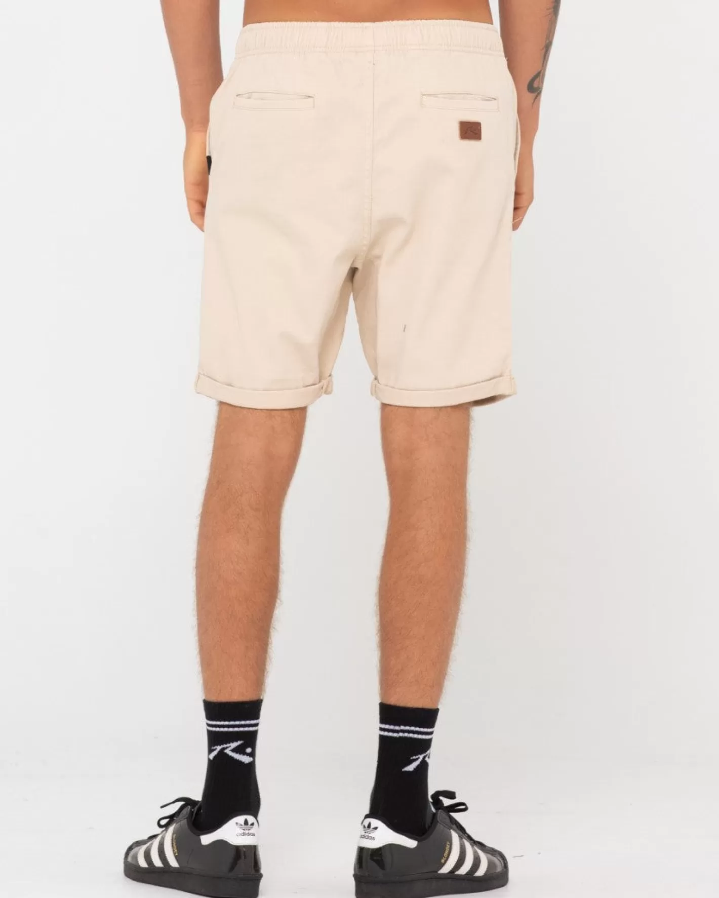 Hombre Rusty Pantalon Corto Elastico Enganchado