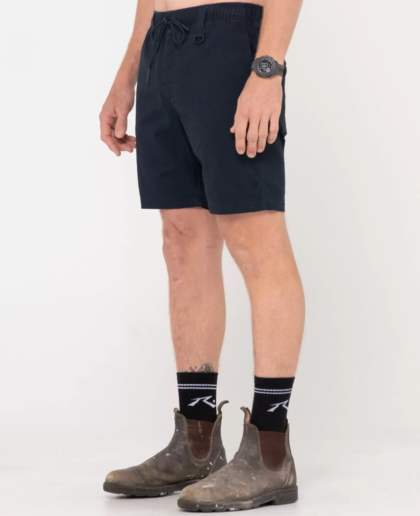 Rusty Pantalon Corto Elastico Para Levantamientos Pesados