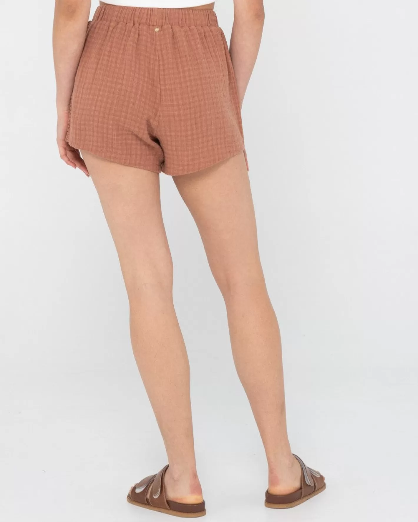 Mujer Rusty Pantalon Corto Elastico Sundowner