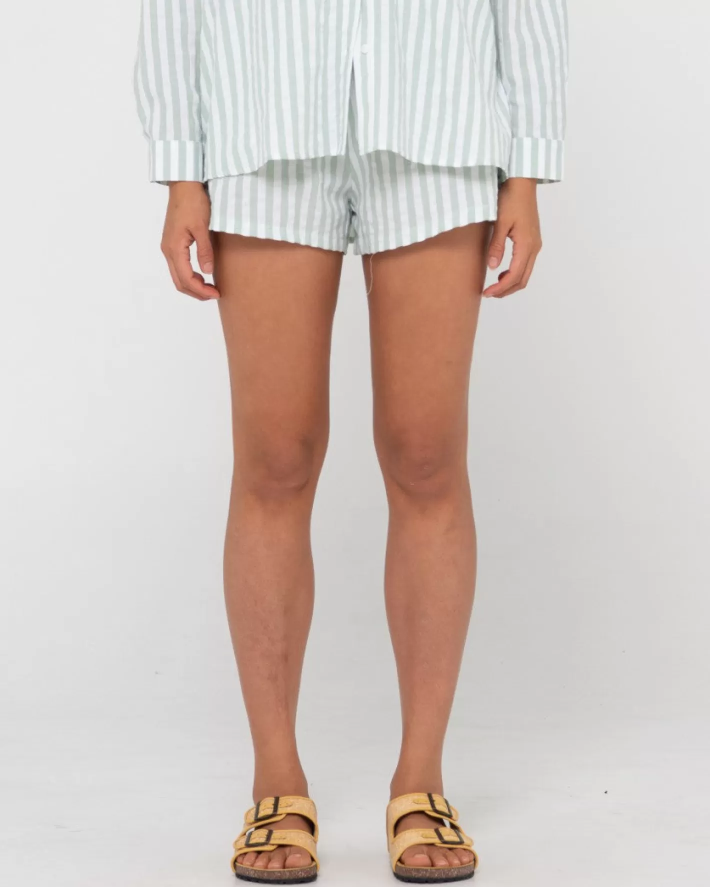 Mujer Rusty Pantalon Corto Mackenzie A Rayas